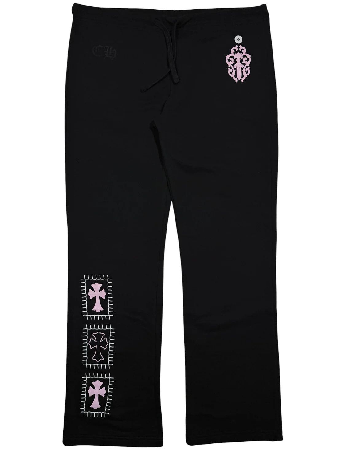 Chrome Hearts Deadly Doll Flare Sweatpants Size US 30 / EU 46 - 1 Thumbnail