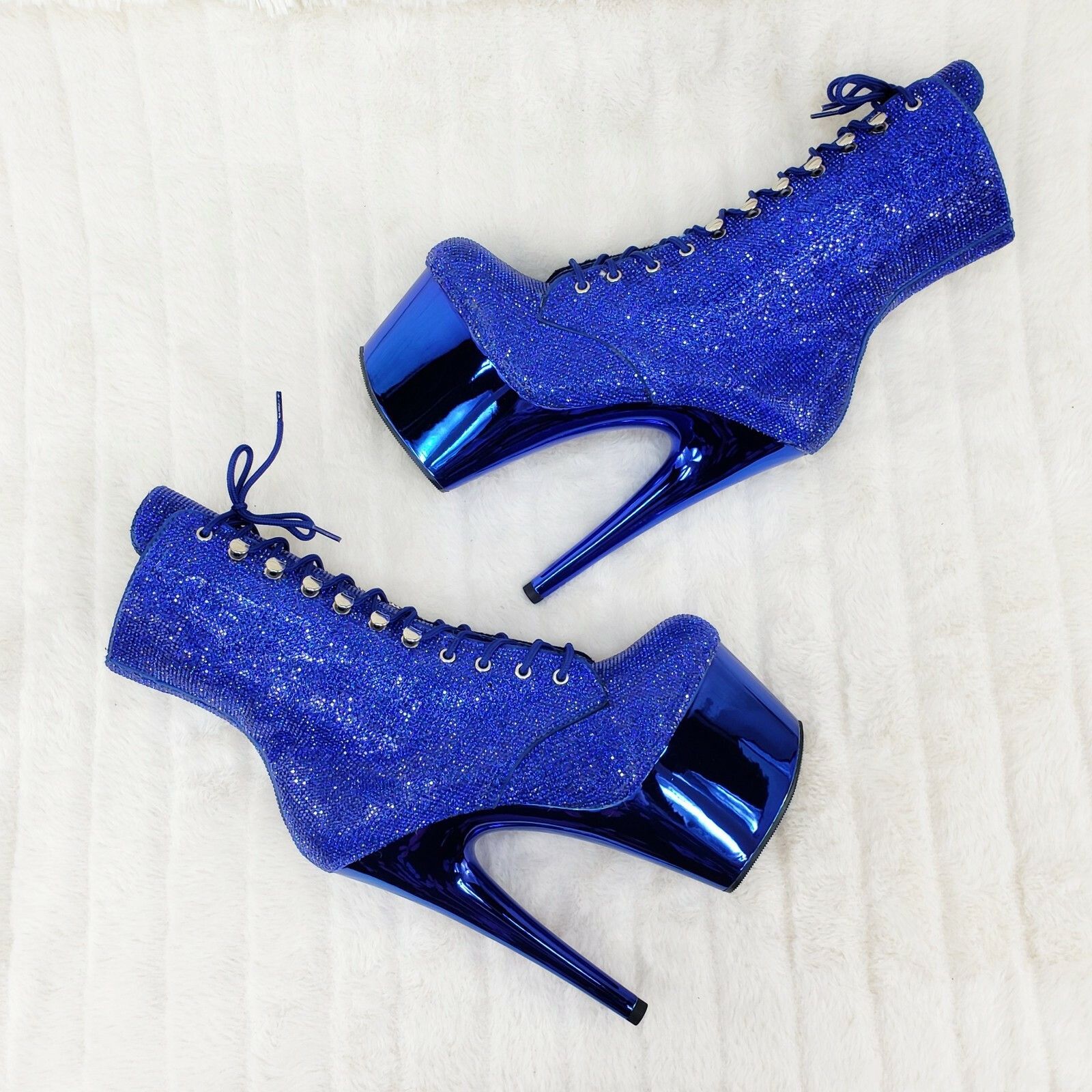 Adore 1020CHRS Blue Bejeweled Rhinestone 7