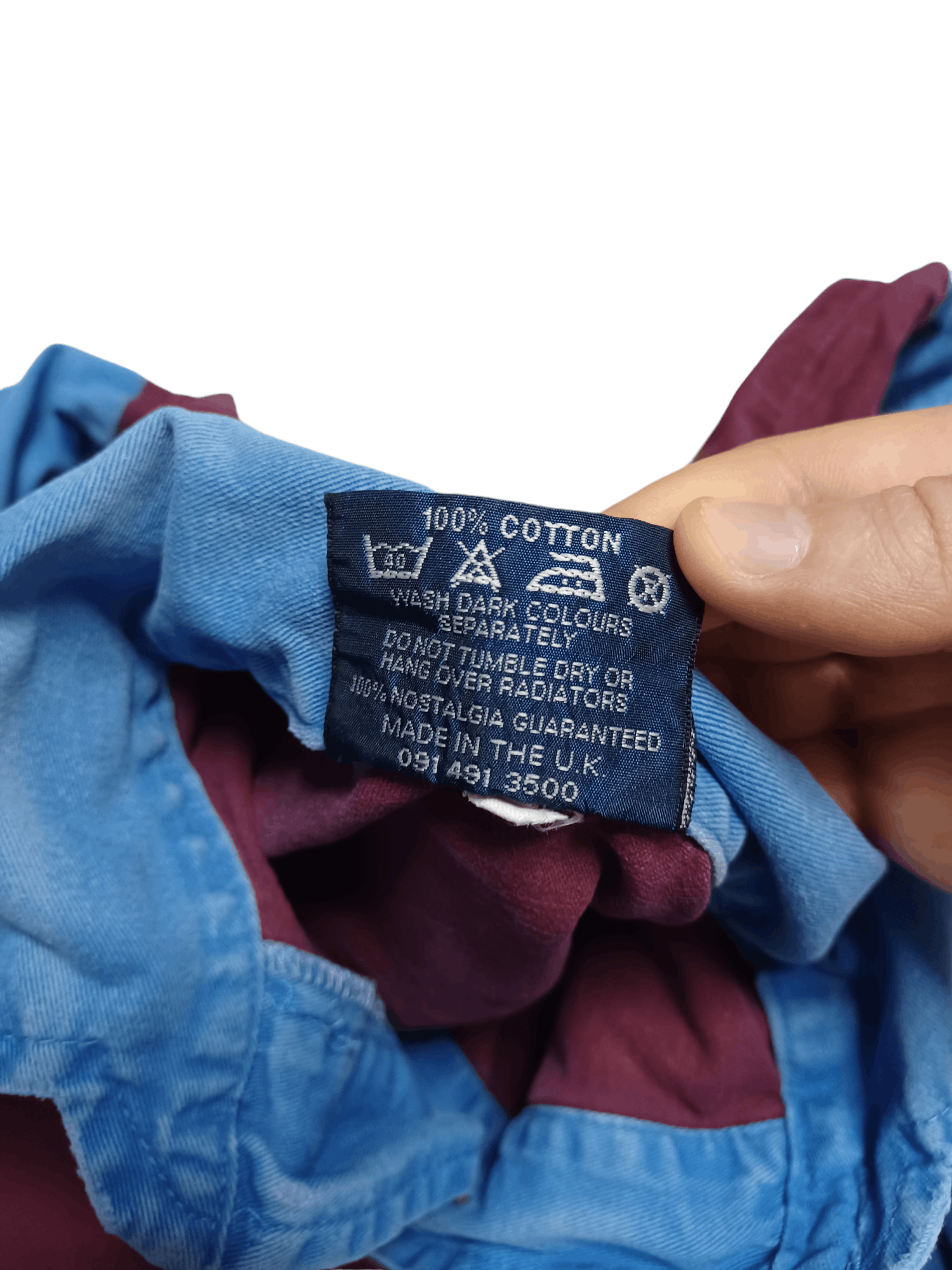 Toffs TOFFS MADE IN UK 19 CENTURY STYLE BURNLEY SOCCER JERSEY Size US L / EU 52-54 / 3 - 5 Thumbnail