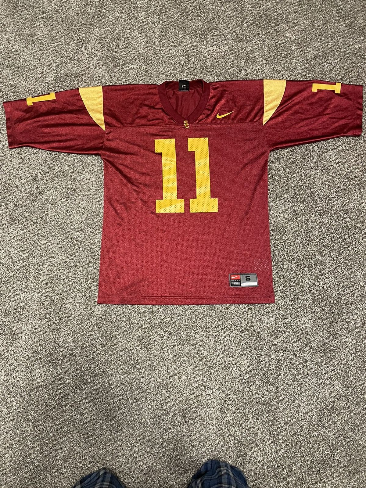 Nike 2000’s Nike USC football jersey Size US S / EU 44-46 / 1 - 1 Thumbnail