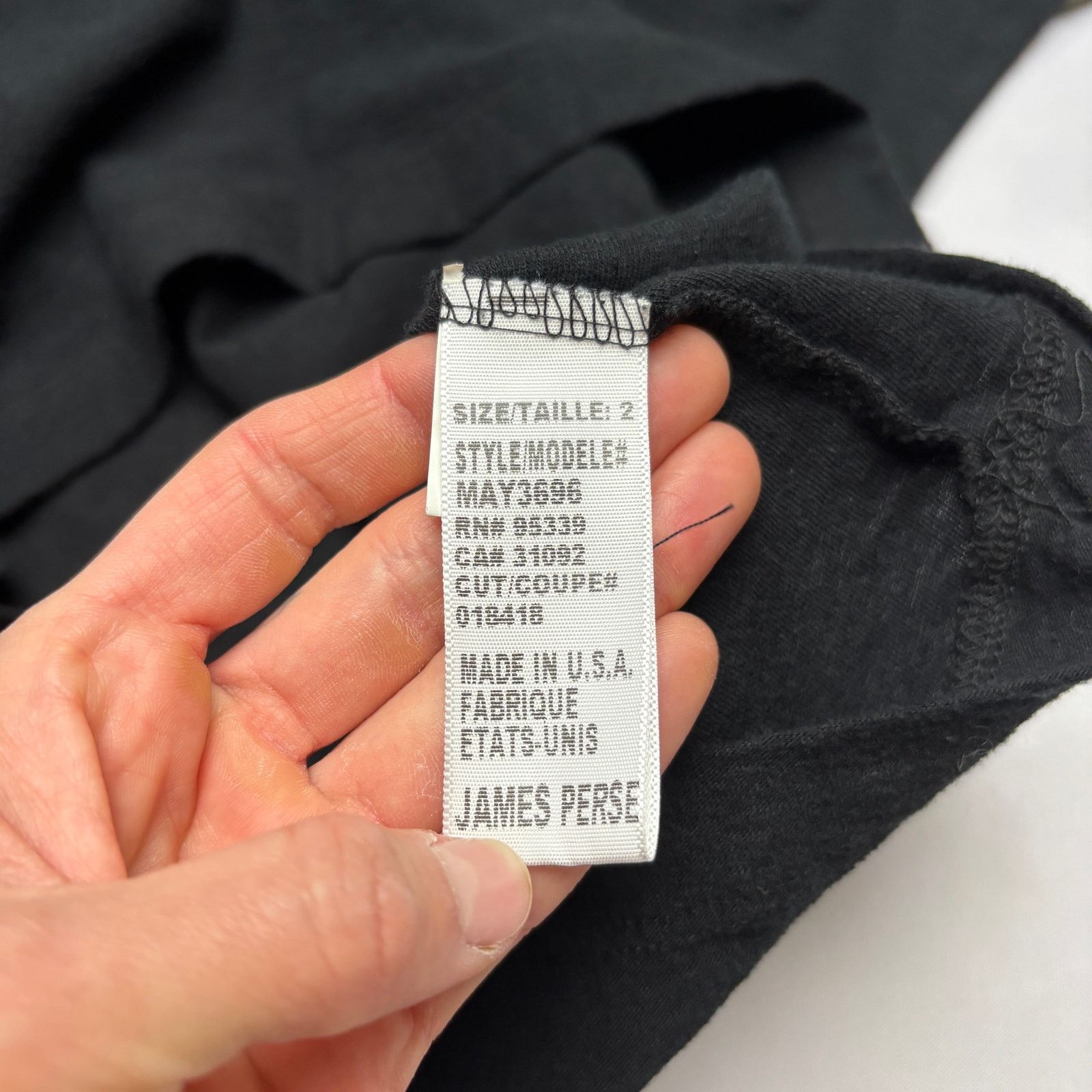 James Perse Standard James Perse Colorblock Henley Shirt Men's 2/M Size US M / EU 48-50 / 2 - 7 Thumbnail
