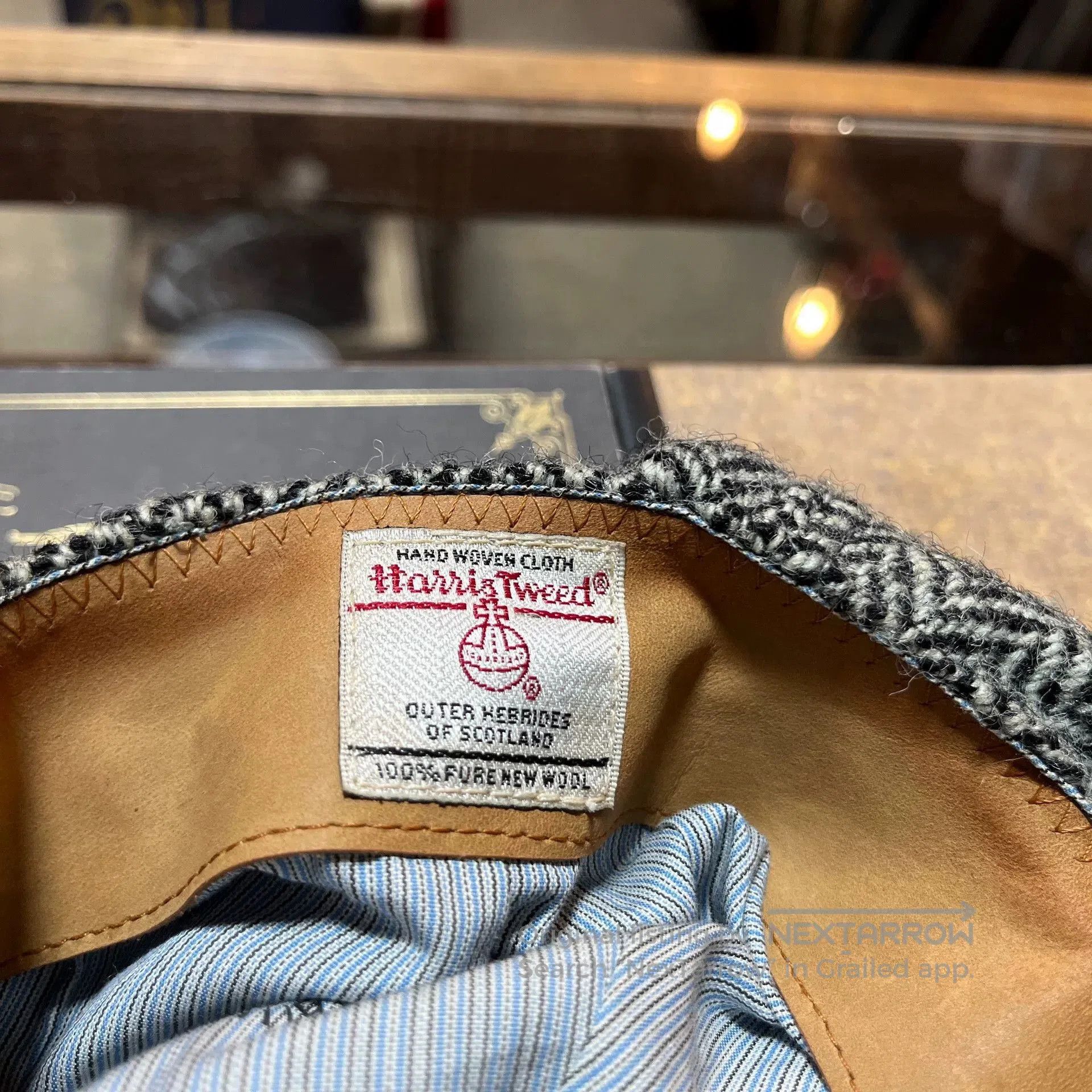 RRL Ralph Lauren harris tweed wool eight-panel cap. Size ONE SIZE - 9 Thumbnail