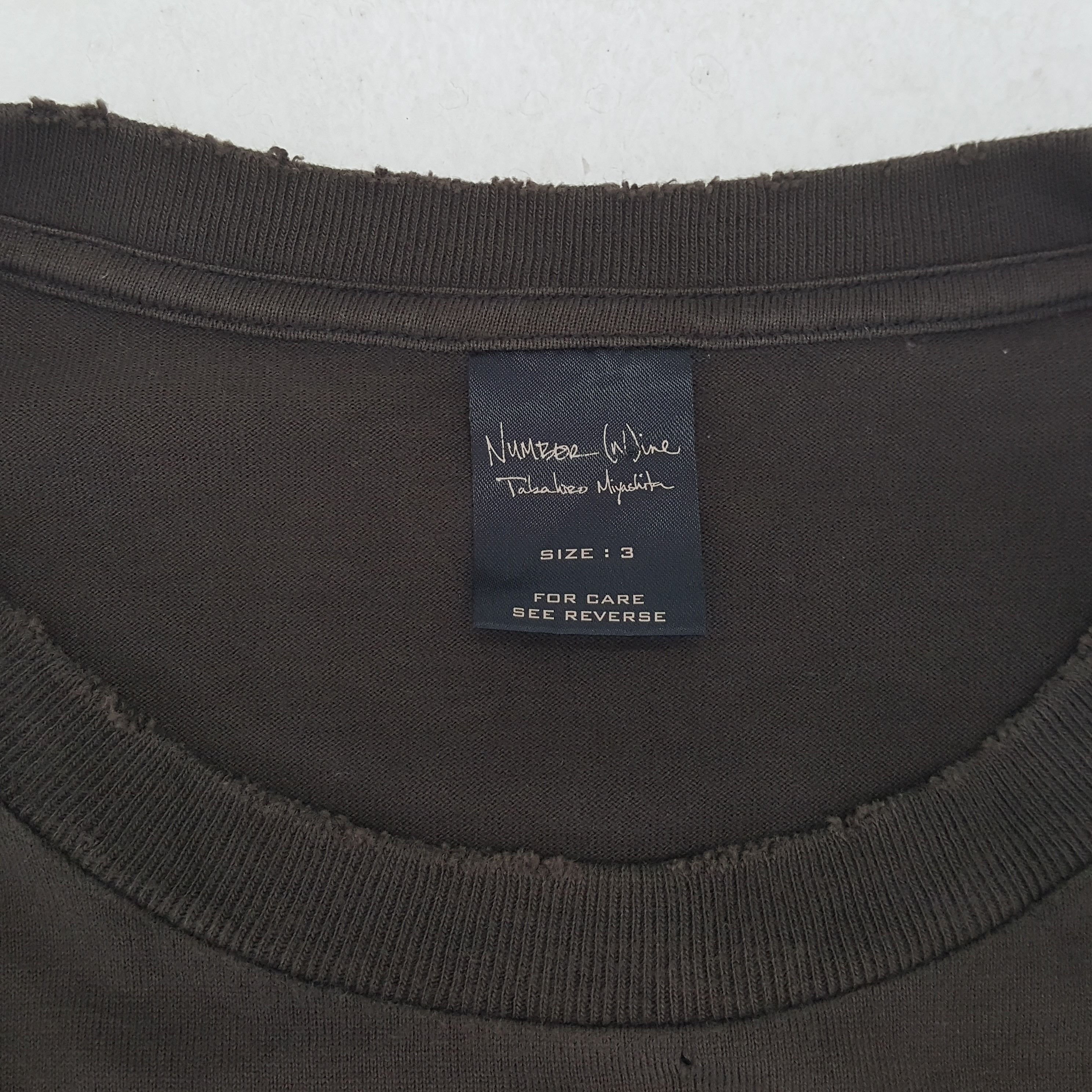 Japanese Brand × Vintage NUMBER NINE Japanese Brand Rock Style Tshirt C276N71 Size US L / EU 52-54 / 3 - 5 Thumbnail