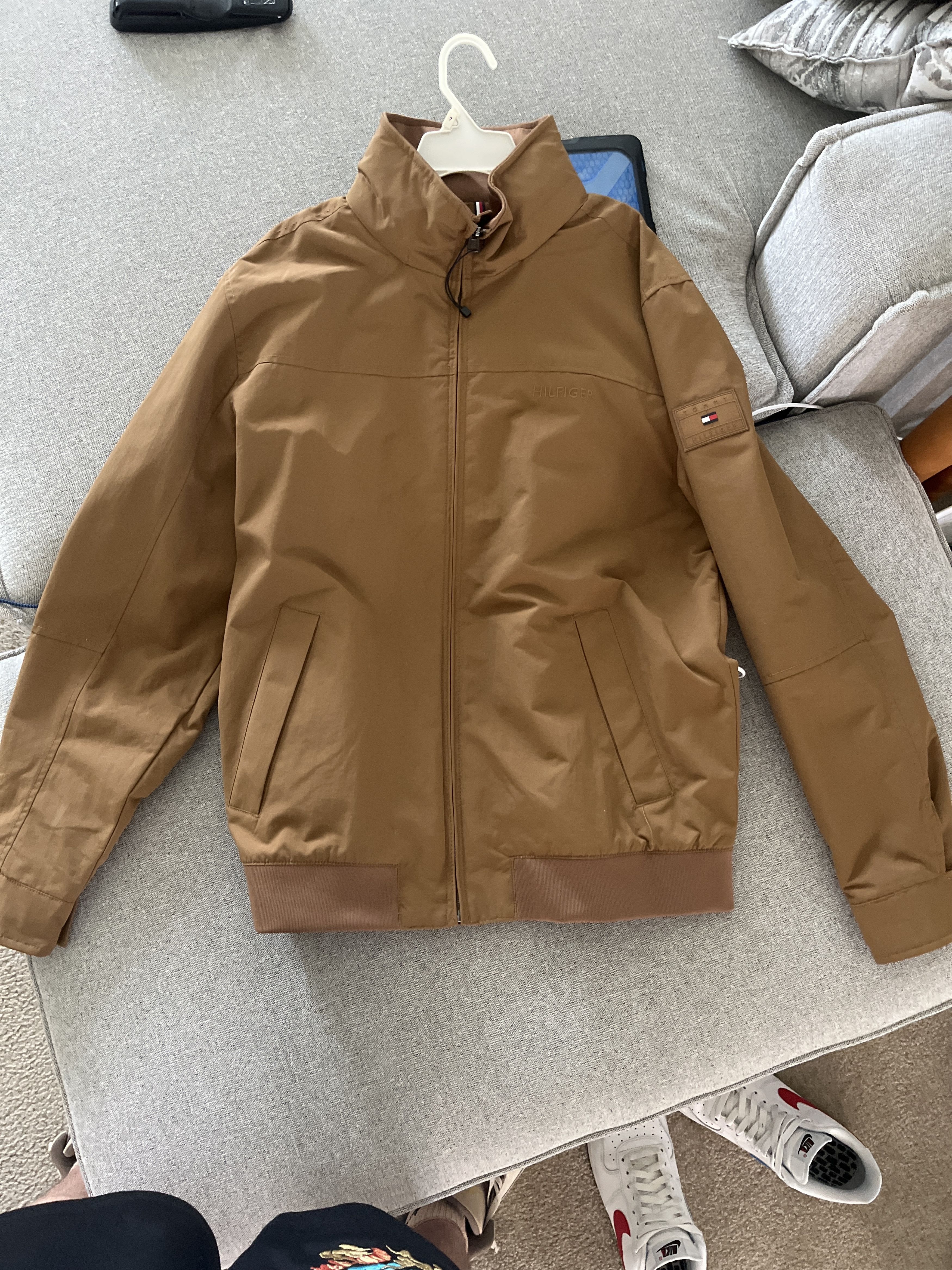 Tommy Hilfiger Tommy Hilfiger raincoat/windbreaker Size US L / EU 52-54 / 3 - 1 Thumbnail