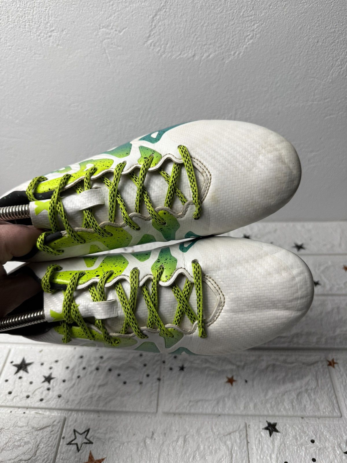 Adidas Аdidas X 15.3 FG/AG S74635 US10 UK9.5 EUR44 Cleats Boots Size US 10 / EU 43 - 4 Thumbnail