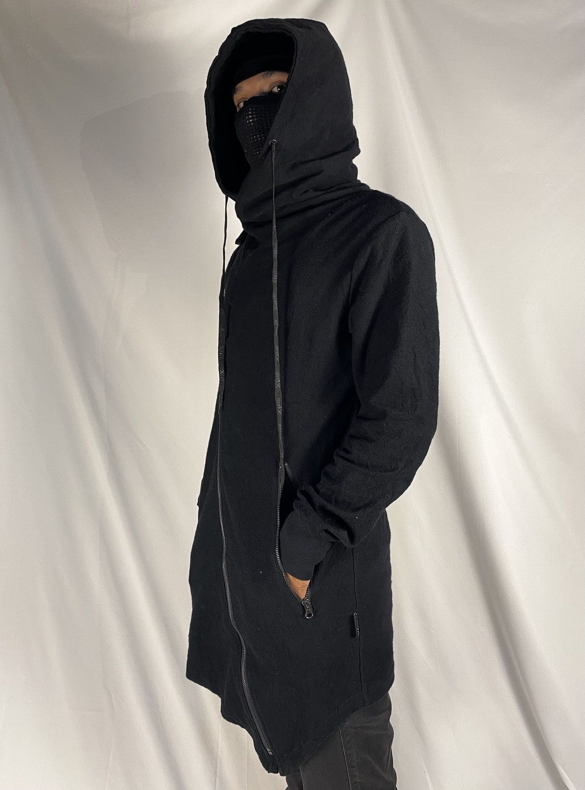 If Six Was Nine XFRM Hoodie Asymmetrical Punk Gothic Ninja LGB Style Size US L / EU 52-54 / 3 - 3 Thumbnail