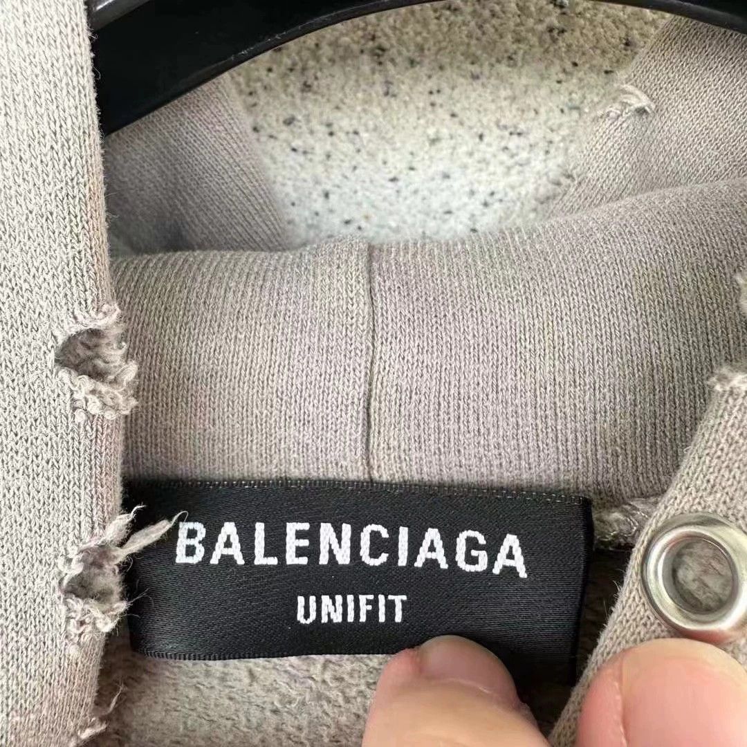 Other Balenciaga Balenciaga Mosaic Destruction Hoodie-2507 Size US S / EU 44-46 / 1 - 2 Thumbnail