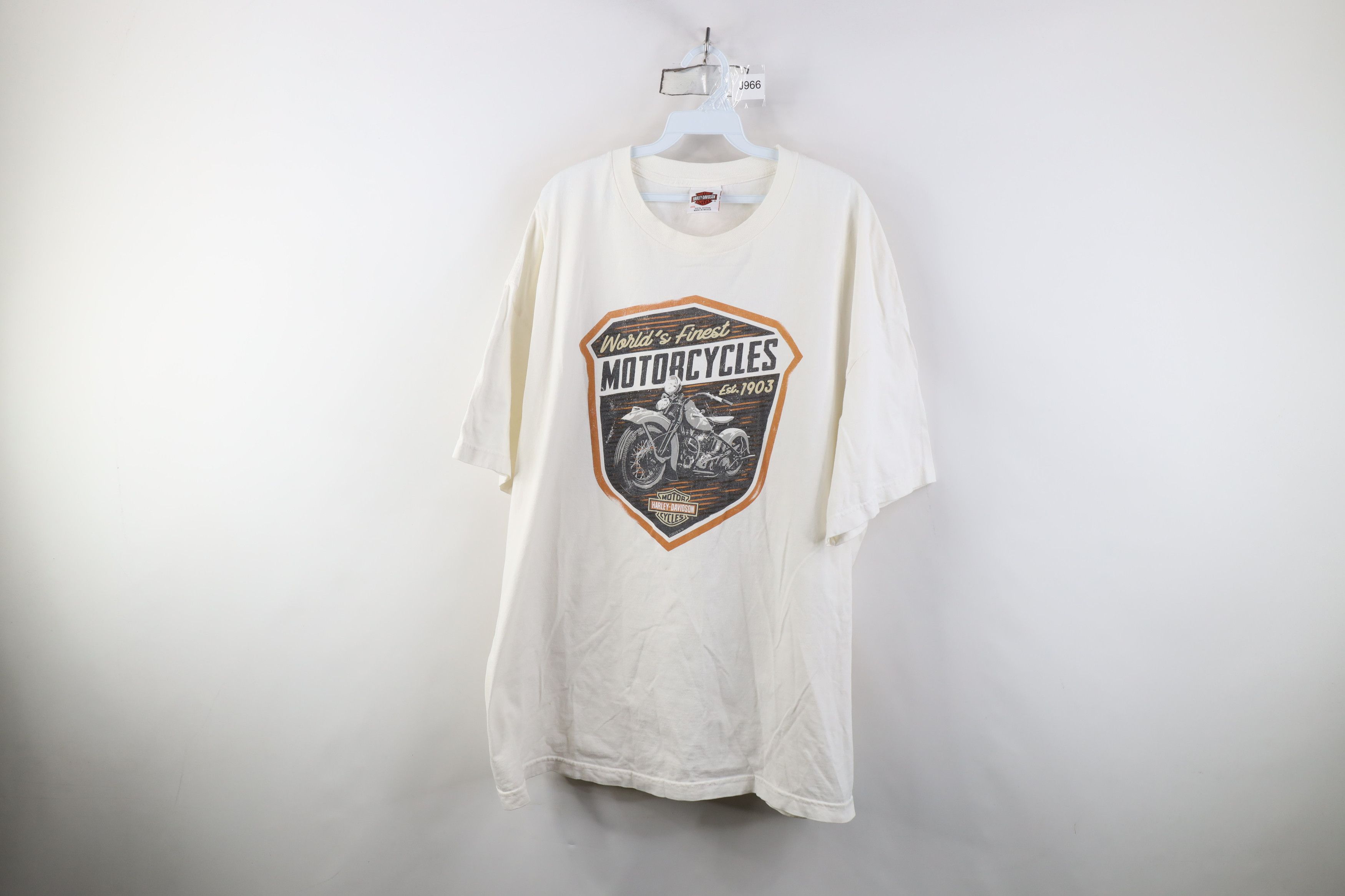 Harley Davidson Vintage Y2K Harley Davidson Big Boston Short Sleeve T-Shirt Size US XXL / EU 58 / 5 - 1 Thumbnail