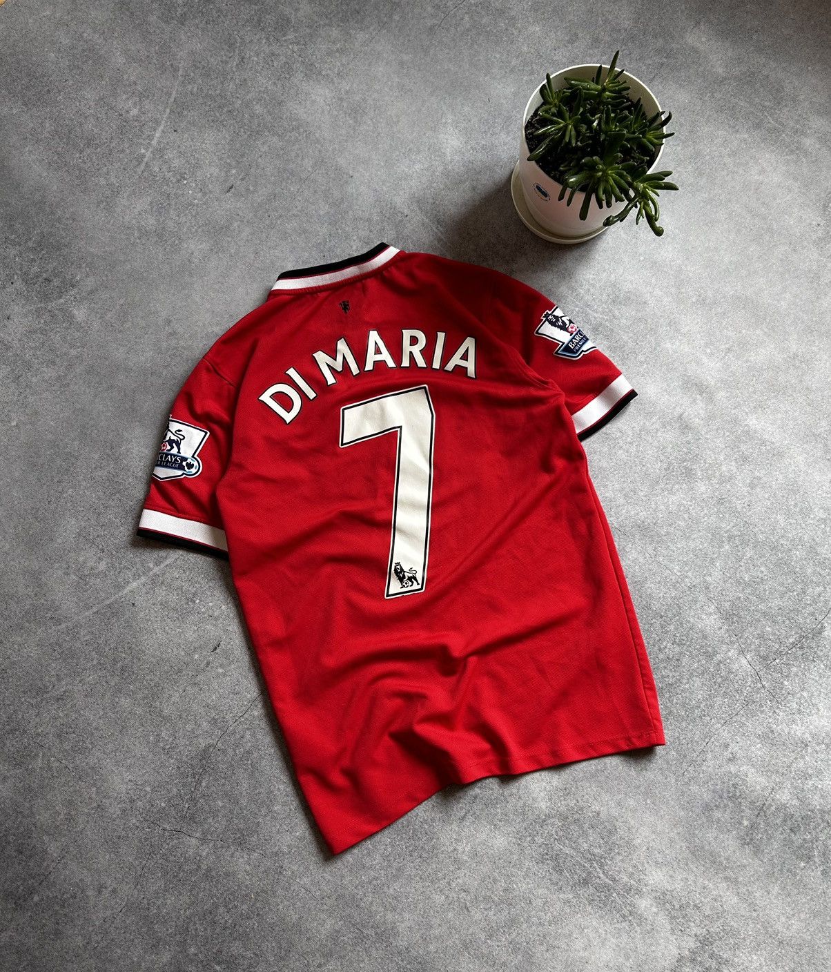 Nike Nike Manchester United big logo jersey shirt Di Maria 7 | Grailed