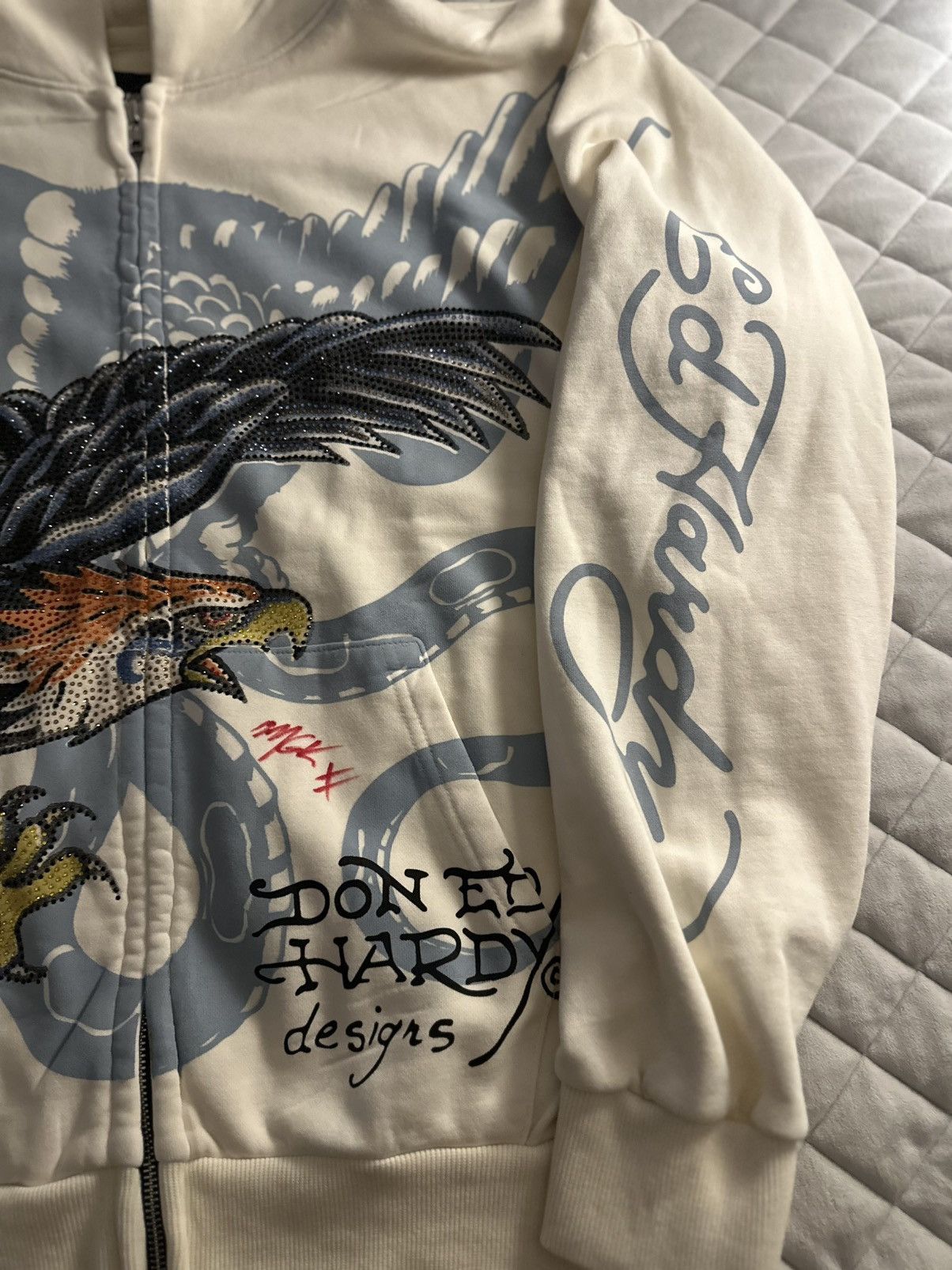 Ed Hardy Signed MGK x Ed Hardy ComplexCon Exclusive Sweater Size US L / EU 52-54 / 3 - 3 Thumbnail