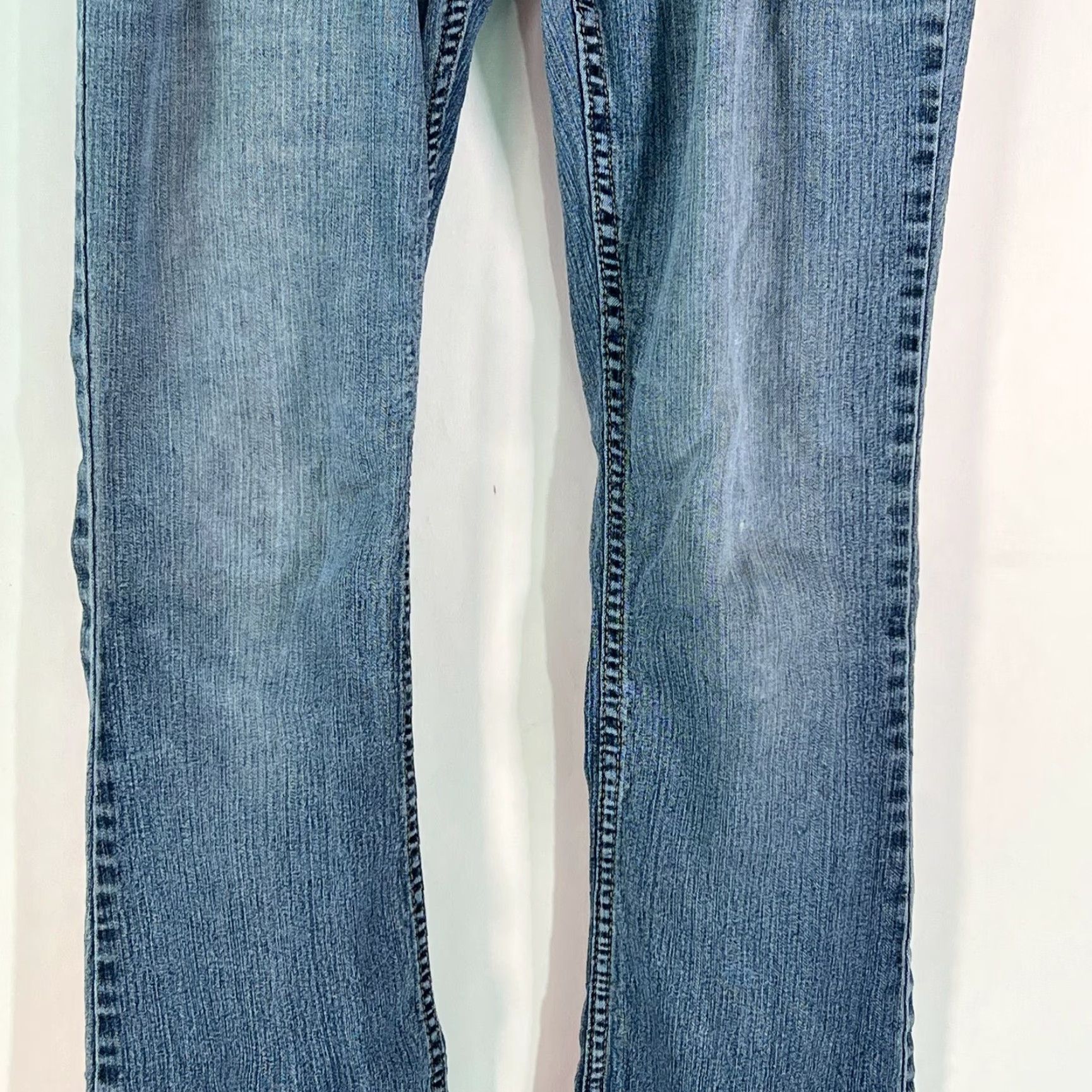 Vintage Nobo Jeans Boots Bootcut Denim Blue 28 Inseam 30 Womens Size 5 Juniors 5-Pocket Regular Size 27" / US 4 / IT 40 - 6 Thumbnail