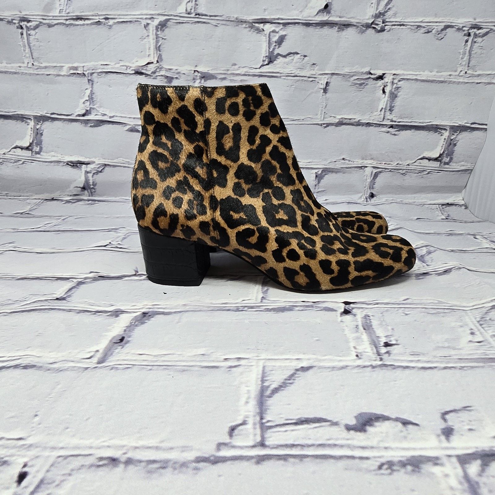Sam Edelman Sam Edelman Edith Bootie Leopard Print Size 8.5 Booties Size US 8.5 / IT 38.5 - 4 Thumbnail