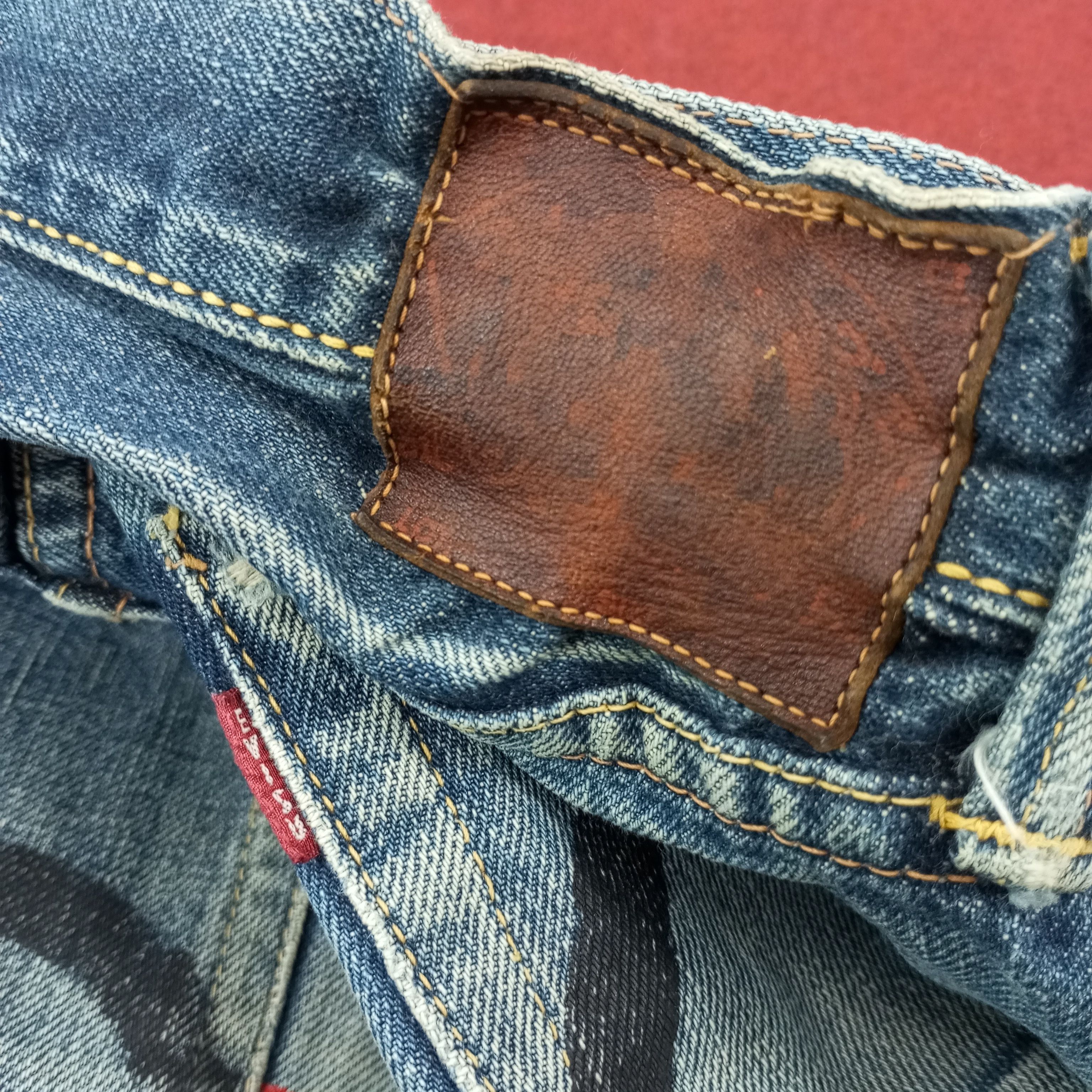 Evisu × Japanese Brand × Vintage Evisu Japanese Fashion Style Custom Daicock Distressed Jeans Size US 27 - 14 Thumbnail