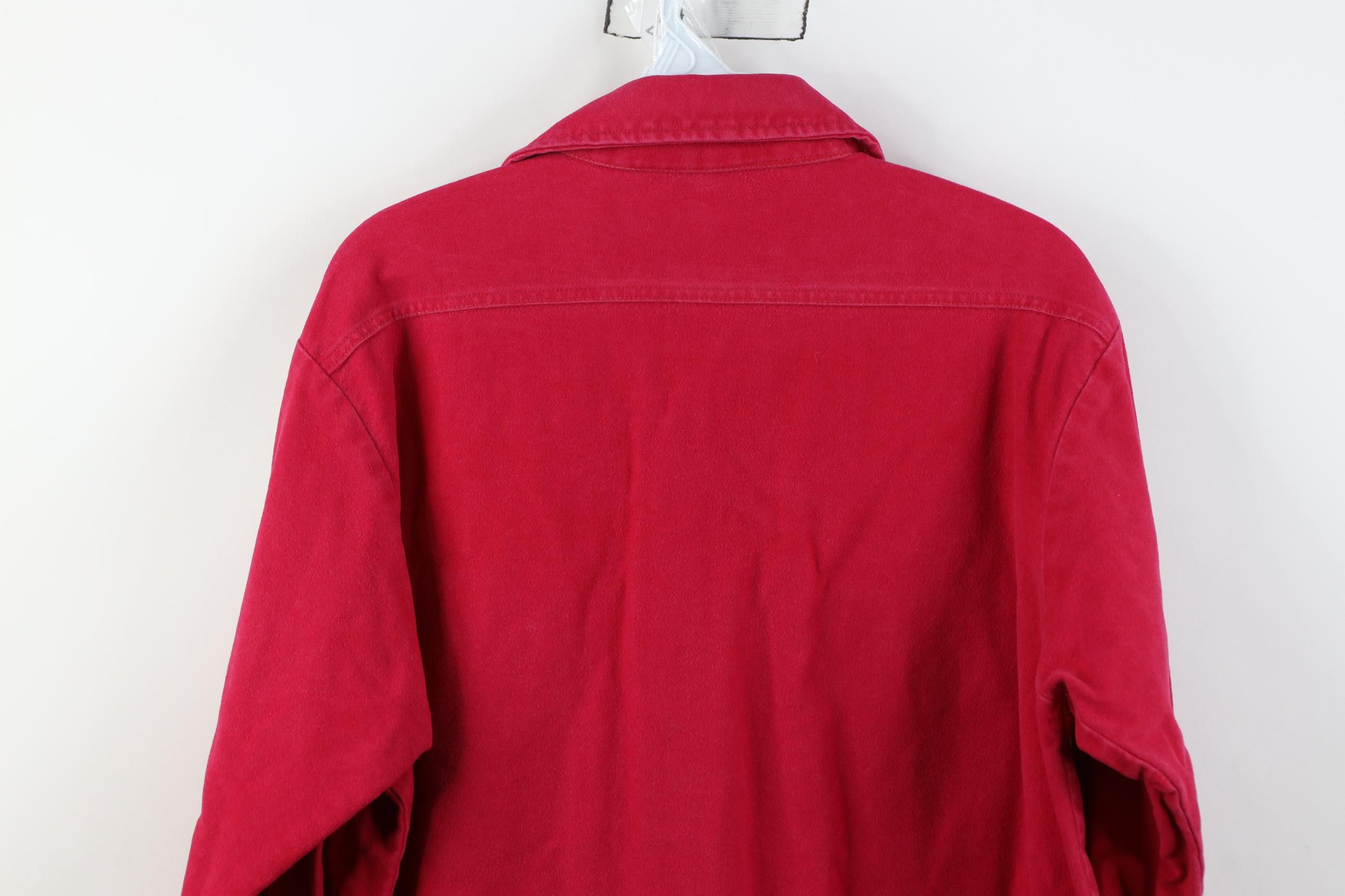 Vintage Vintage 80s 90s Streetwear Chamois Cloth Button Shirt USA Size US M / EU 48-50 / 2 - 13 Thumbnail
