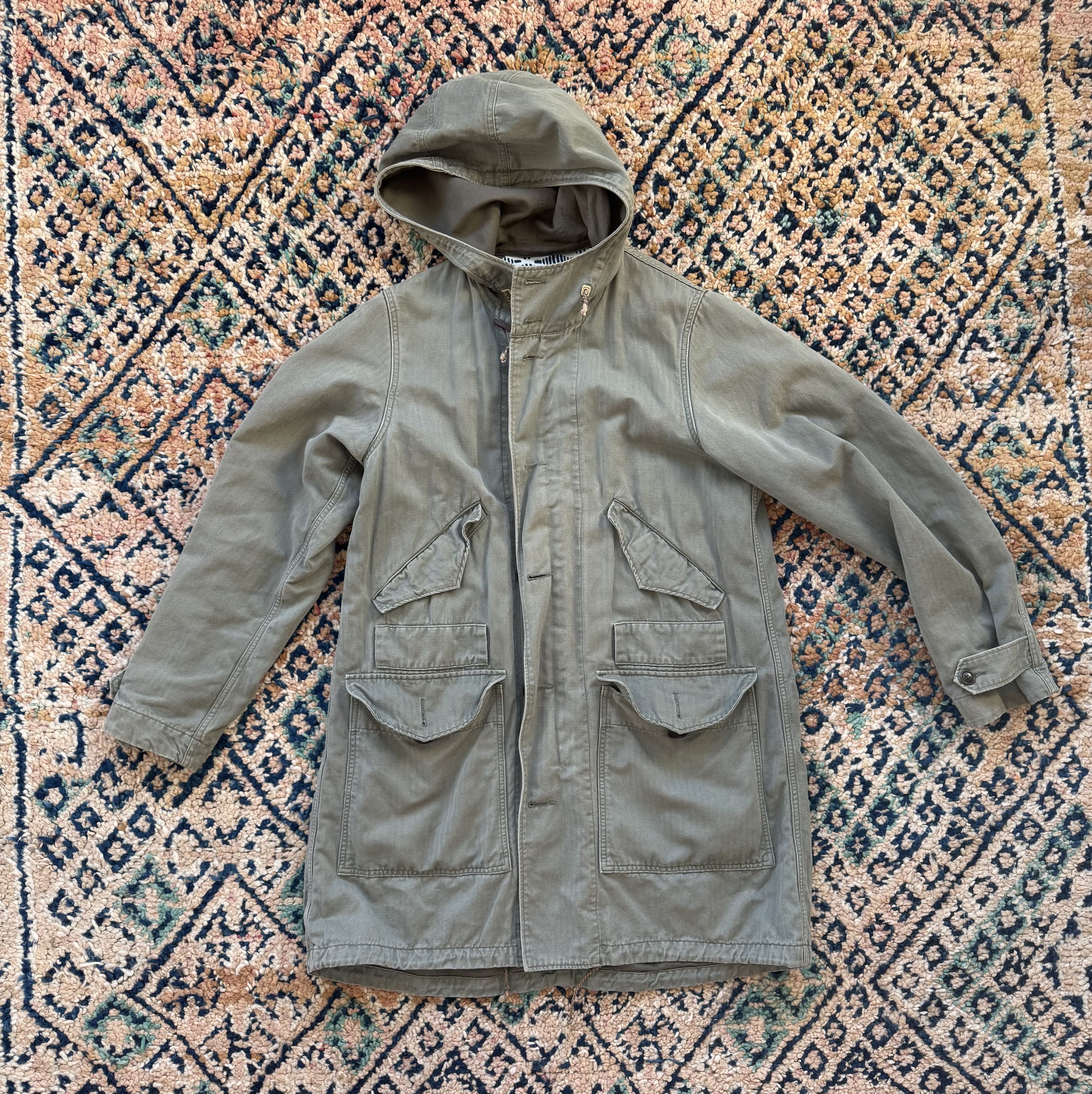 Visvim Visvim Mud Dyed Patterson Overcoat (C/NY) Size 1 OD | Grailed