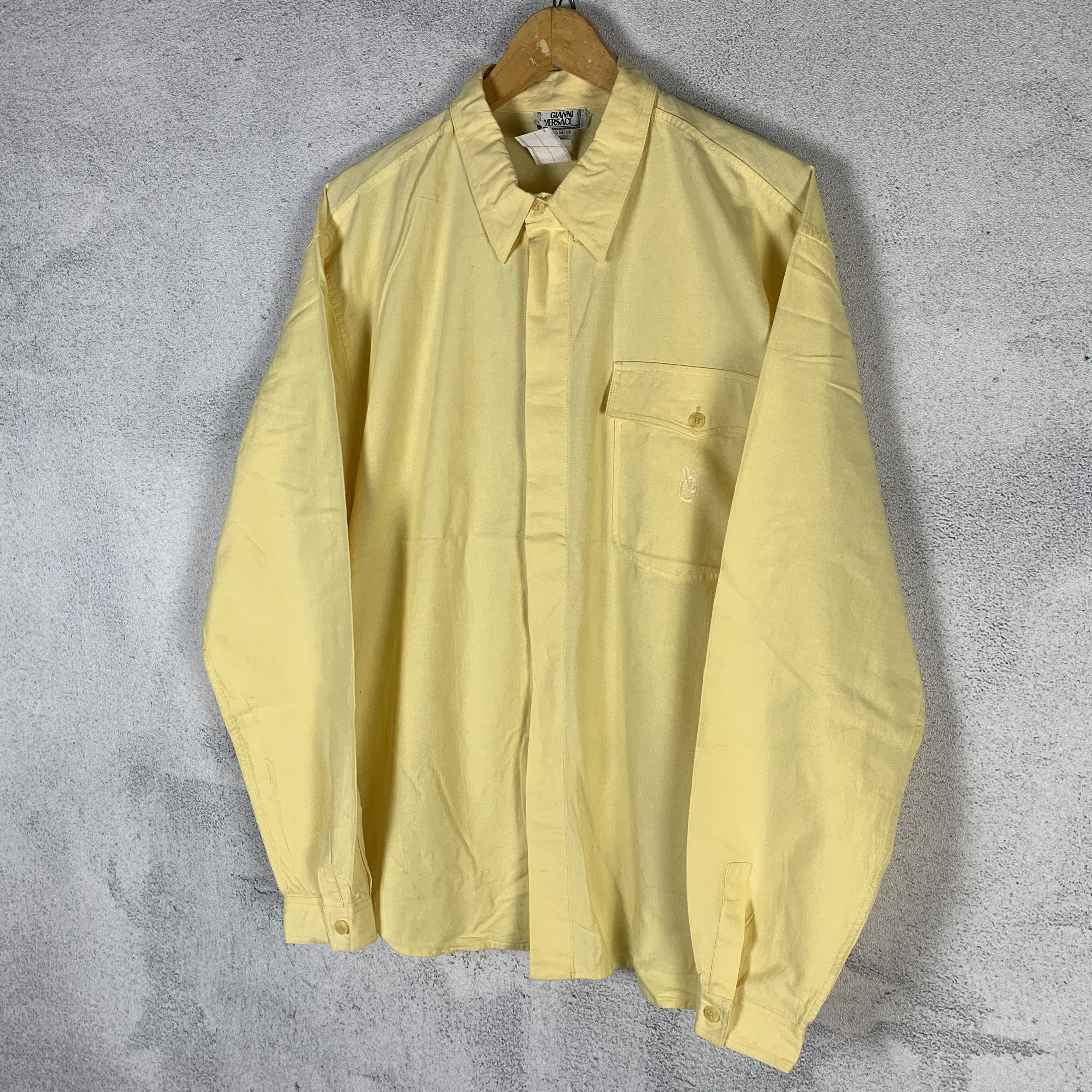 Versace Vintage 90s Gianni Versace Shirt Camicia Uomo Size US L / EU 52-54 / 3 - 2 Thumbnail