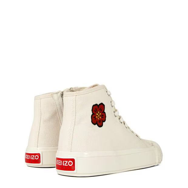 Kenzo o1g2r1mq1024 School High Top Trainers in Cream Size US 7 / IT 37 - 4 Thumbnail