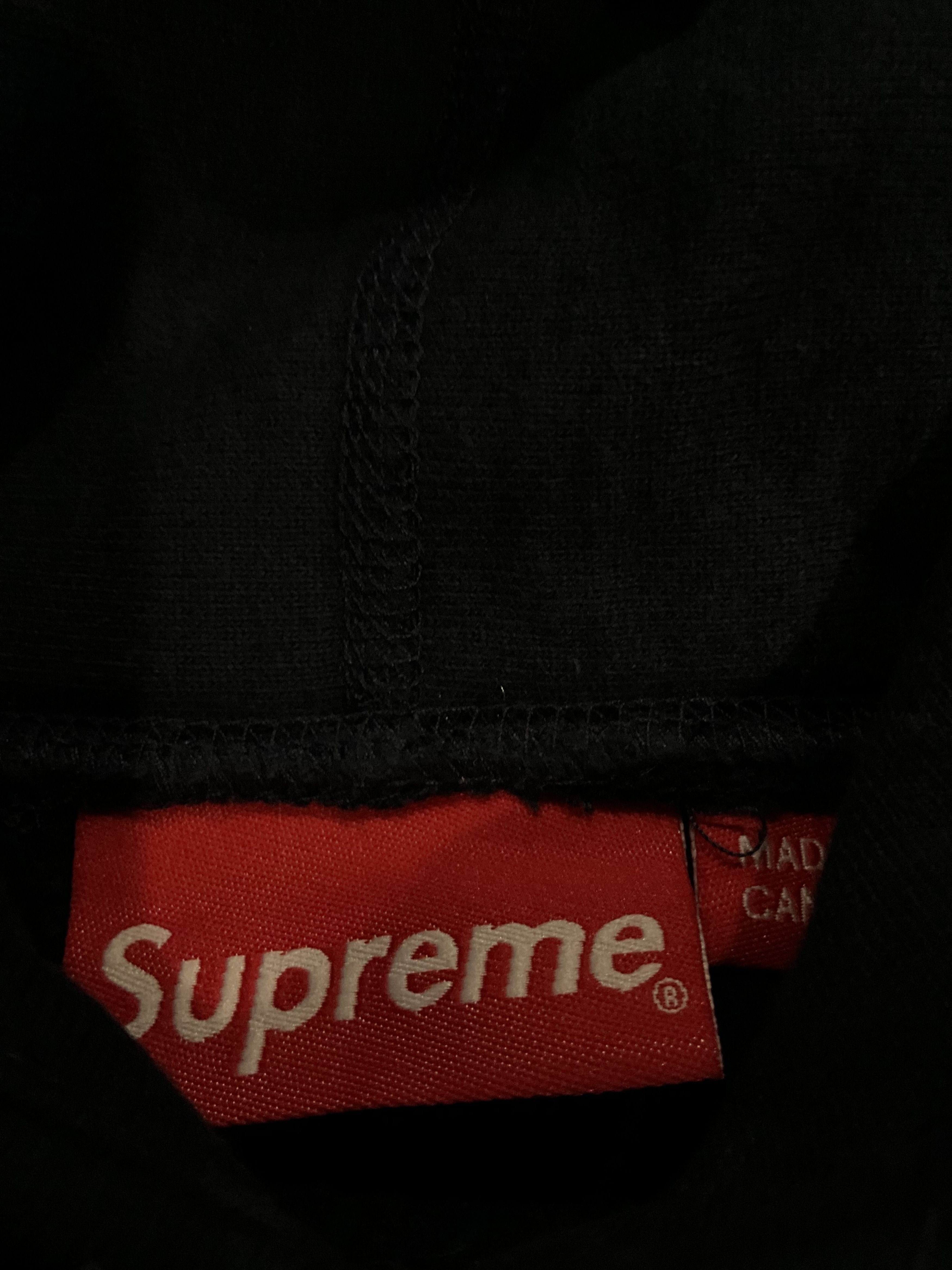 Supreme FW14 Navy Tonal Box Logo Pullover Hooded Sweatshirt Size US S / EU 44-46 / 1 - 6 Thumbnail