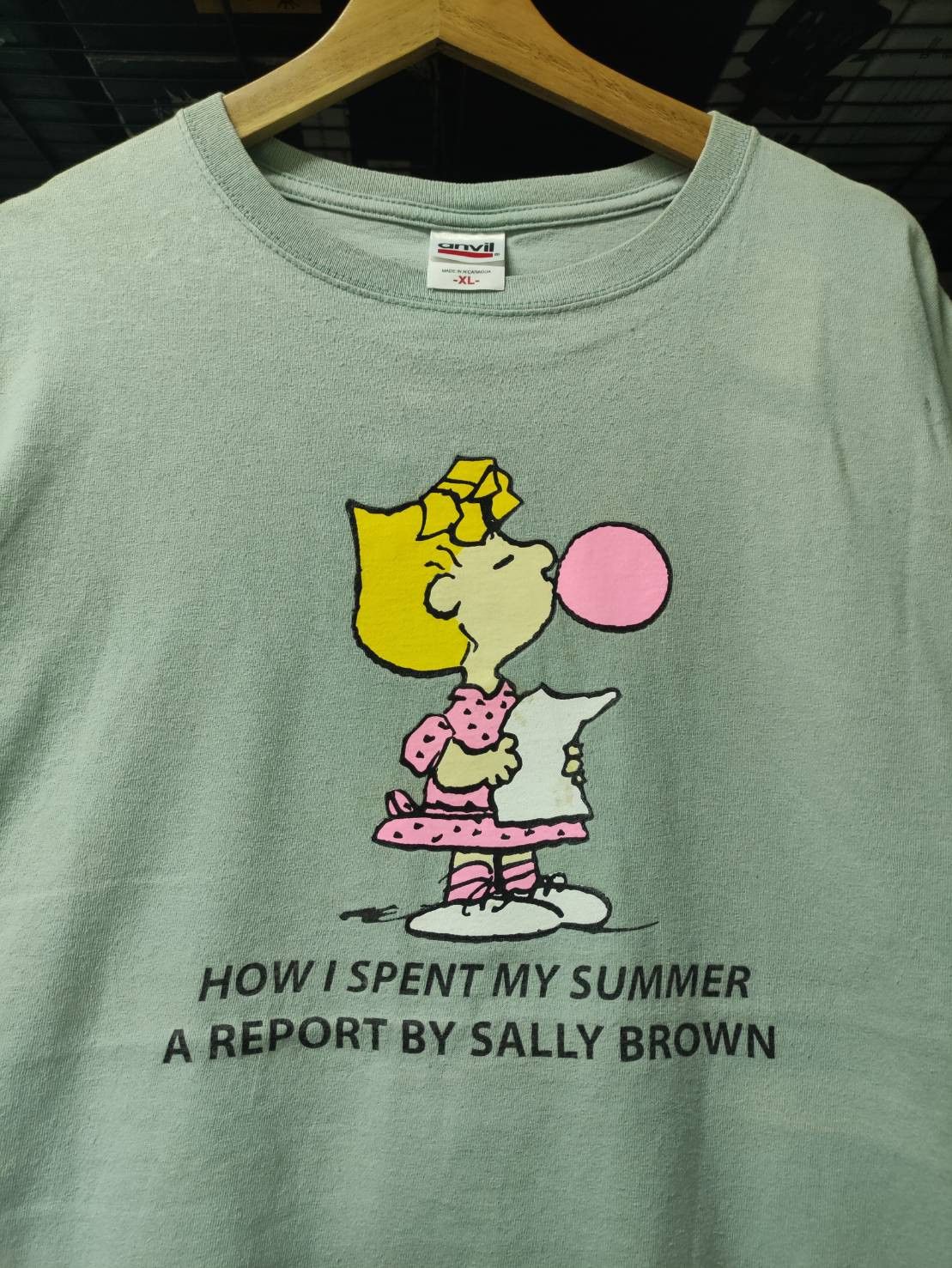 Cartoon Network Vtg 00's Sally Brown Snoopy Peanuts T-Shirt Size US XL / EU 56 / 4 - 1 Thumbnail