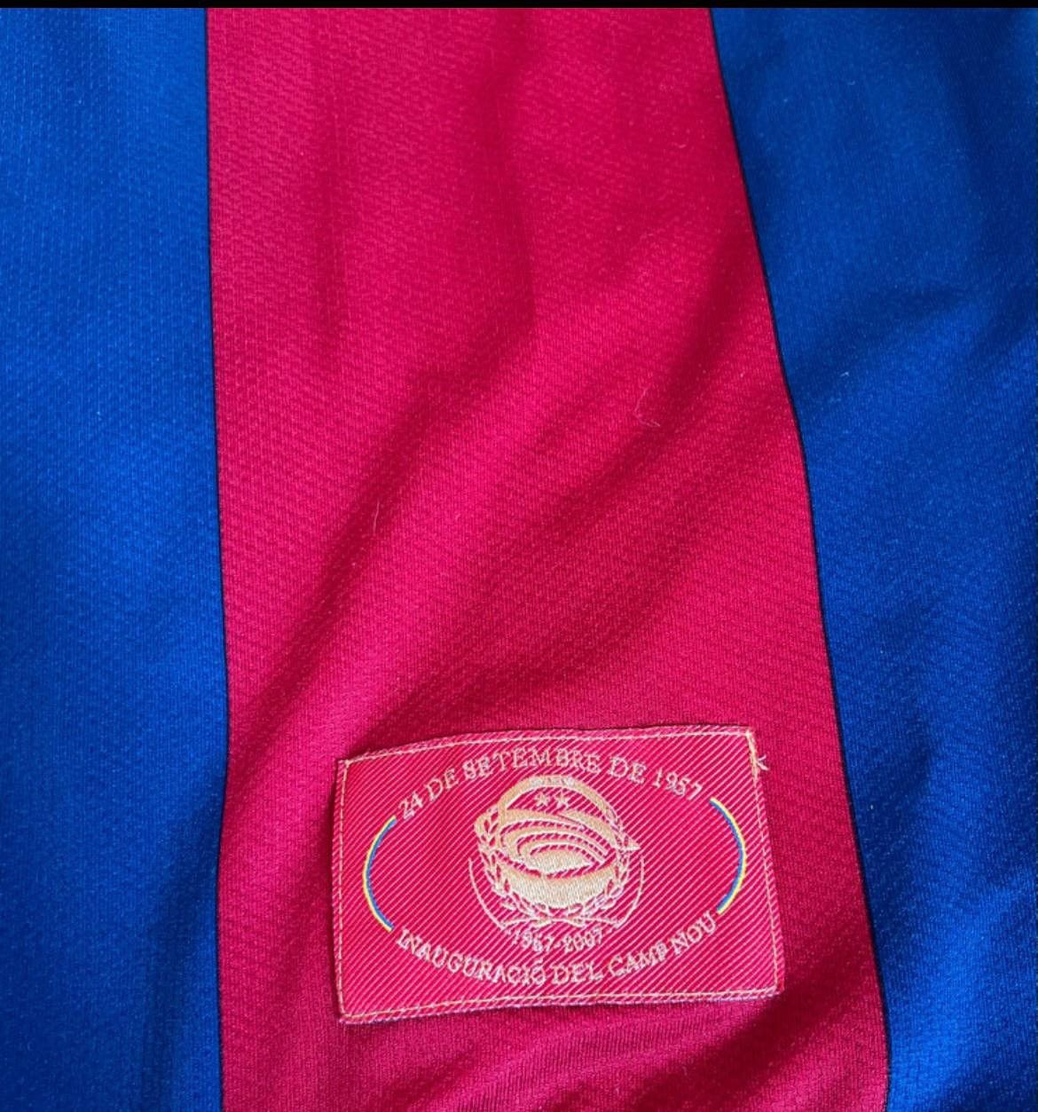 Nike Nike FC Barcelona 2007/08 Home Jersey — 50th Anniversary Size US S / EU 44-46 / 1 - 4 Thumbnail