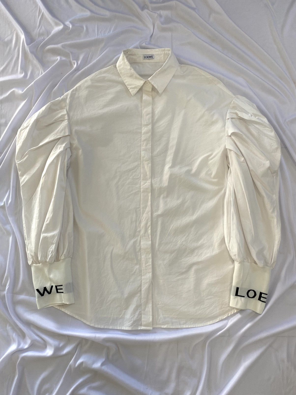 Loewe Loewe balloon white shirt goya 4 Size S / US 4 / IT 40 - 4 Thumbnail