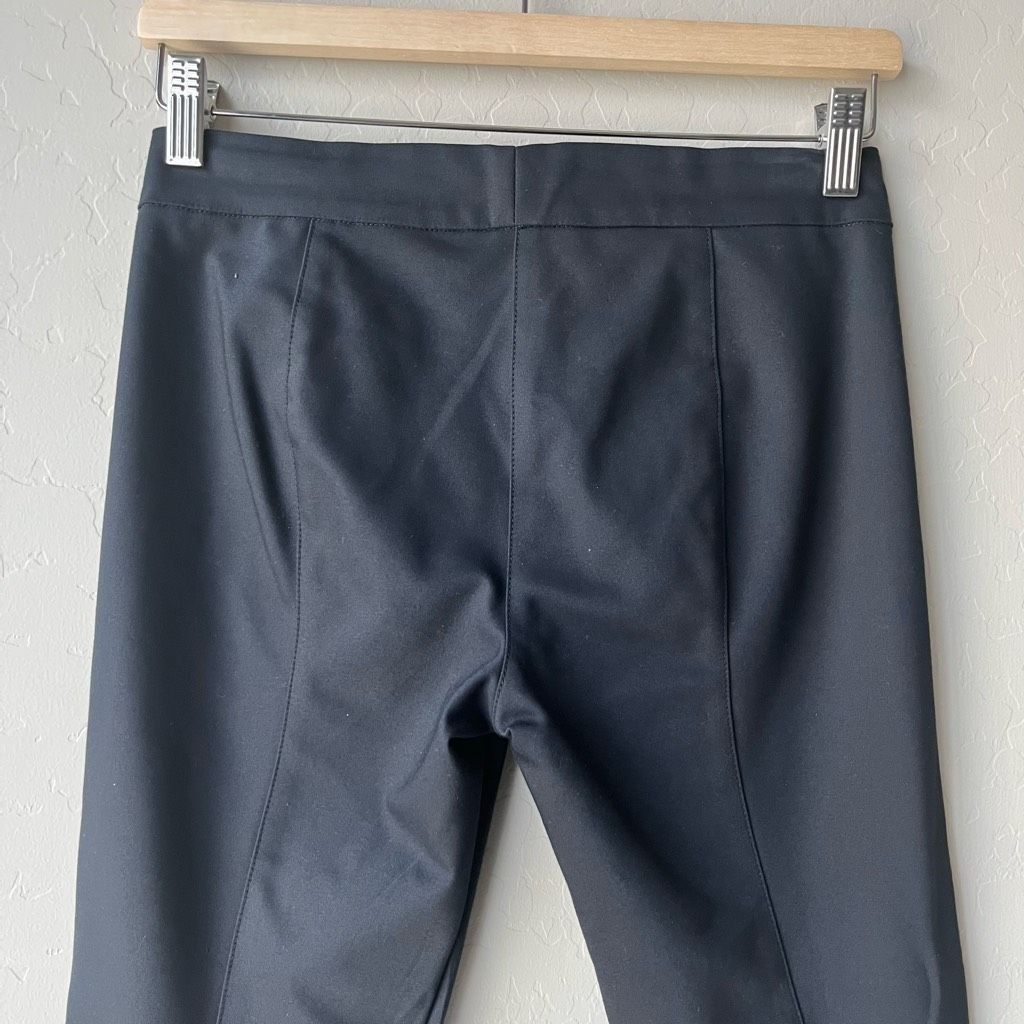 The Row The Row Black Low Rise Cropped Flare Leg Scuba Pull-On Pants Size 26" / US 2 / IT 38 - 5 Thumbnail