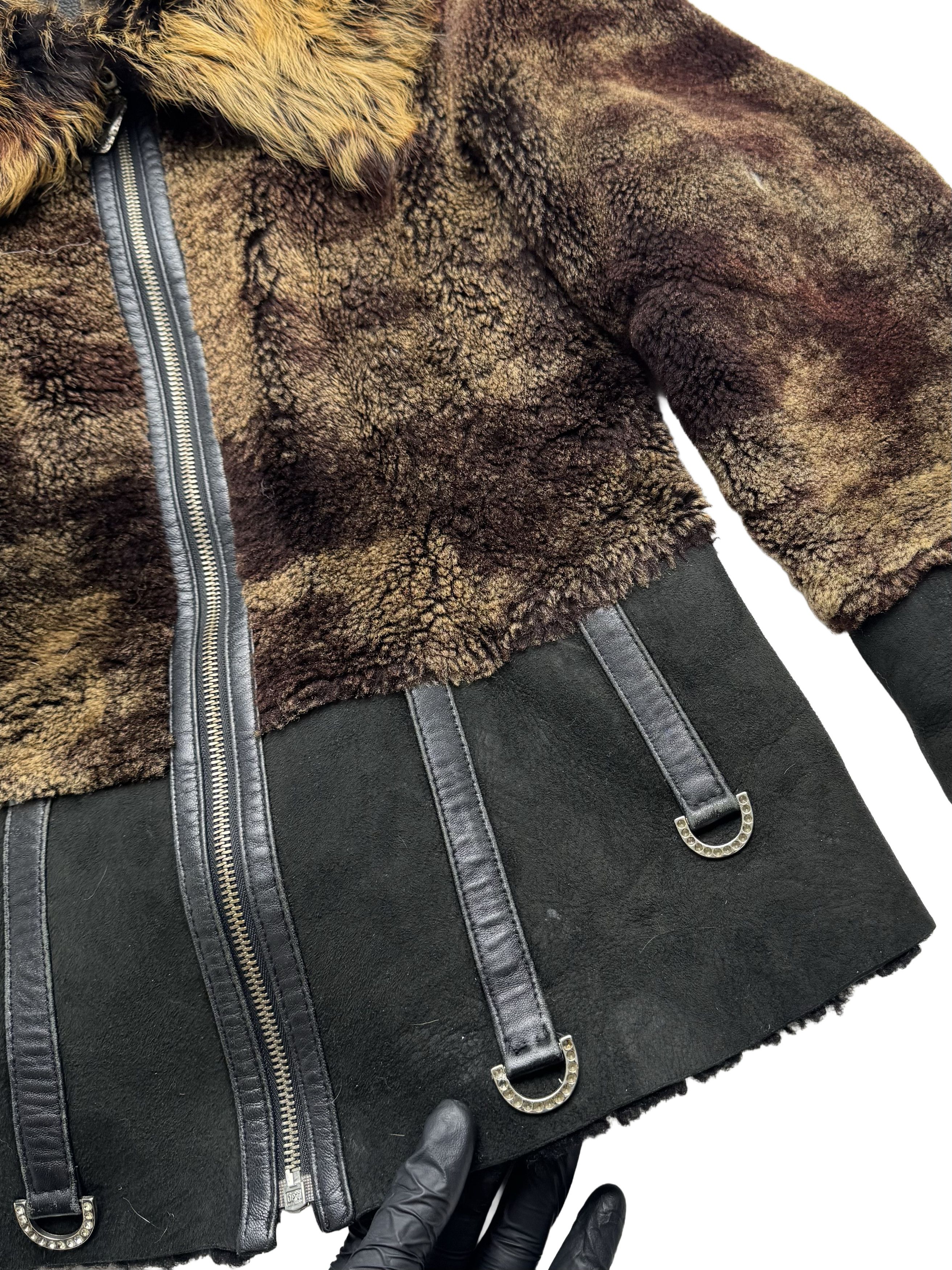 Vintage Vintage Real Sheepskin Cropped Jacket Size M / US 6-8 / IT 42-44 - 10 Thumbnail