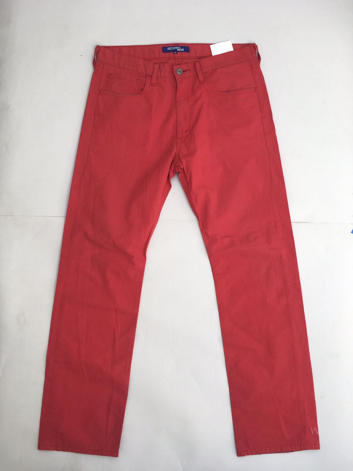 Junya Watanabe Junya Watanabe x COMME des GARÇONS MAN Red pants with print Size US 34 / EU 50 - 2 Thumbnail