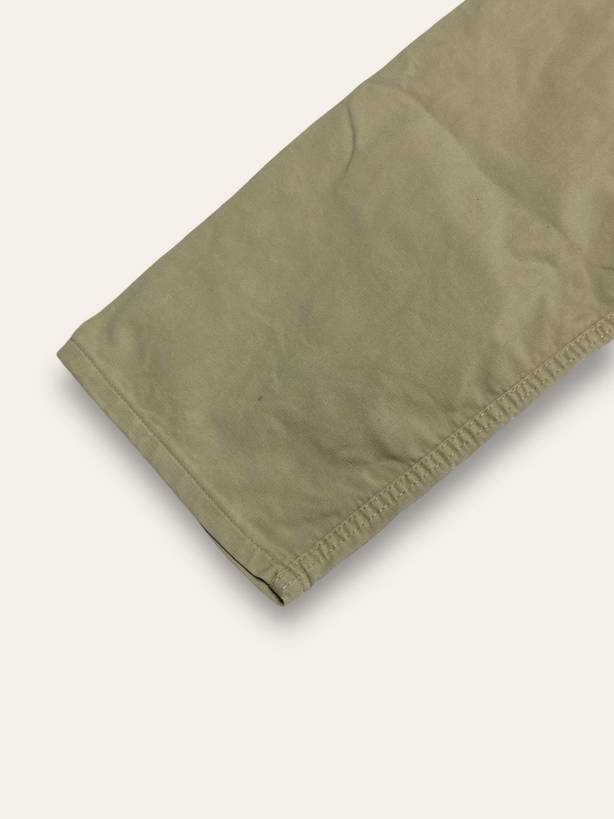 Lee 90s Vintage LEE Beige Pants Baggy Wide W35 L31 Size US 35 - 10 Thumbnail