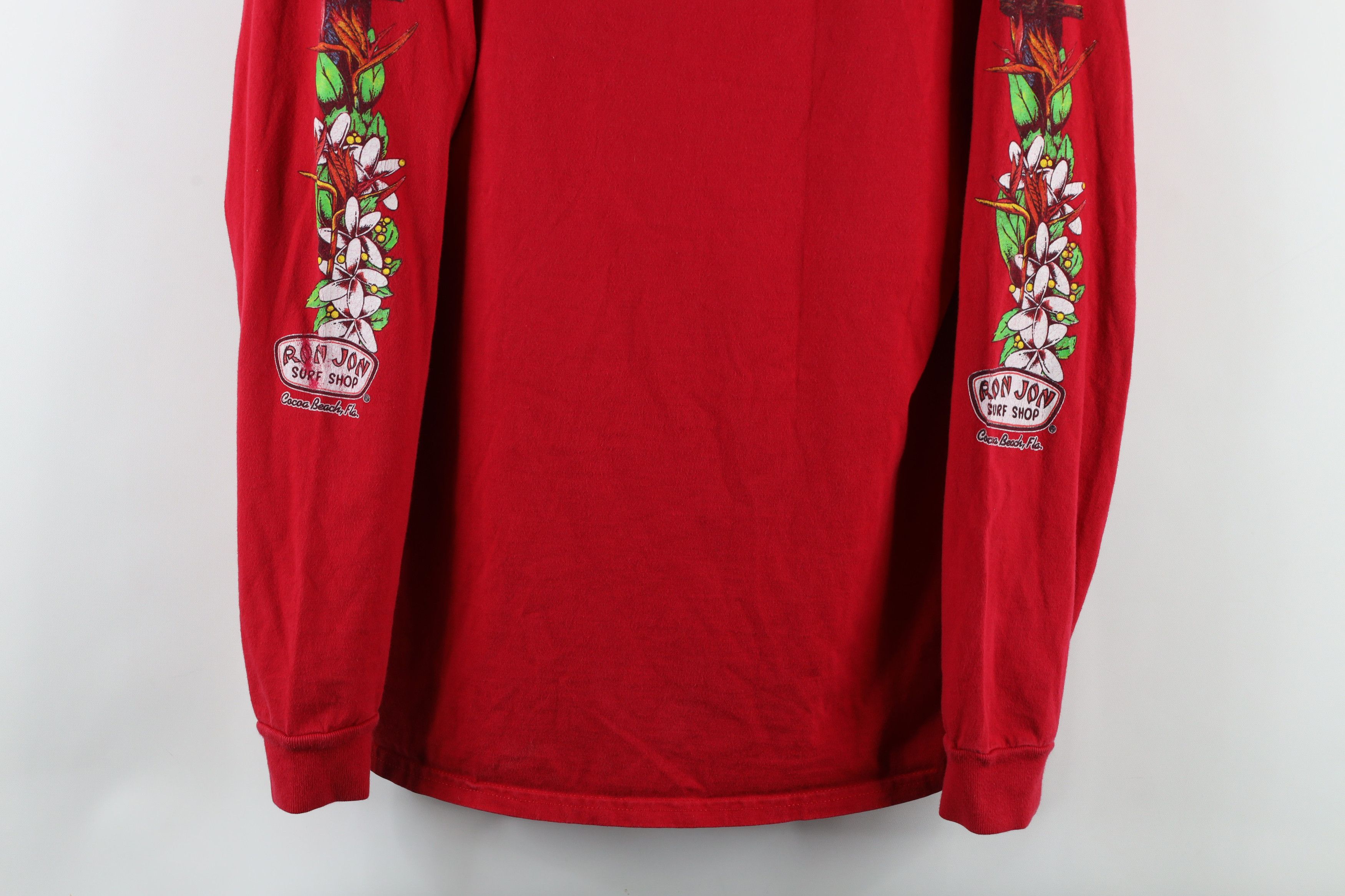 Ron Jon Surf Shop × Vintage Vintage Y2K Ron Jon Surf Shop Spell Out Long Sleeve T-Shirt Size US M / EU 48-50 / 2 - 3 Thumbnail