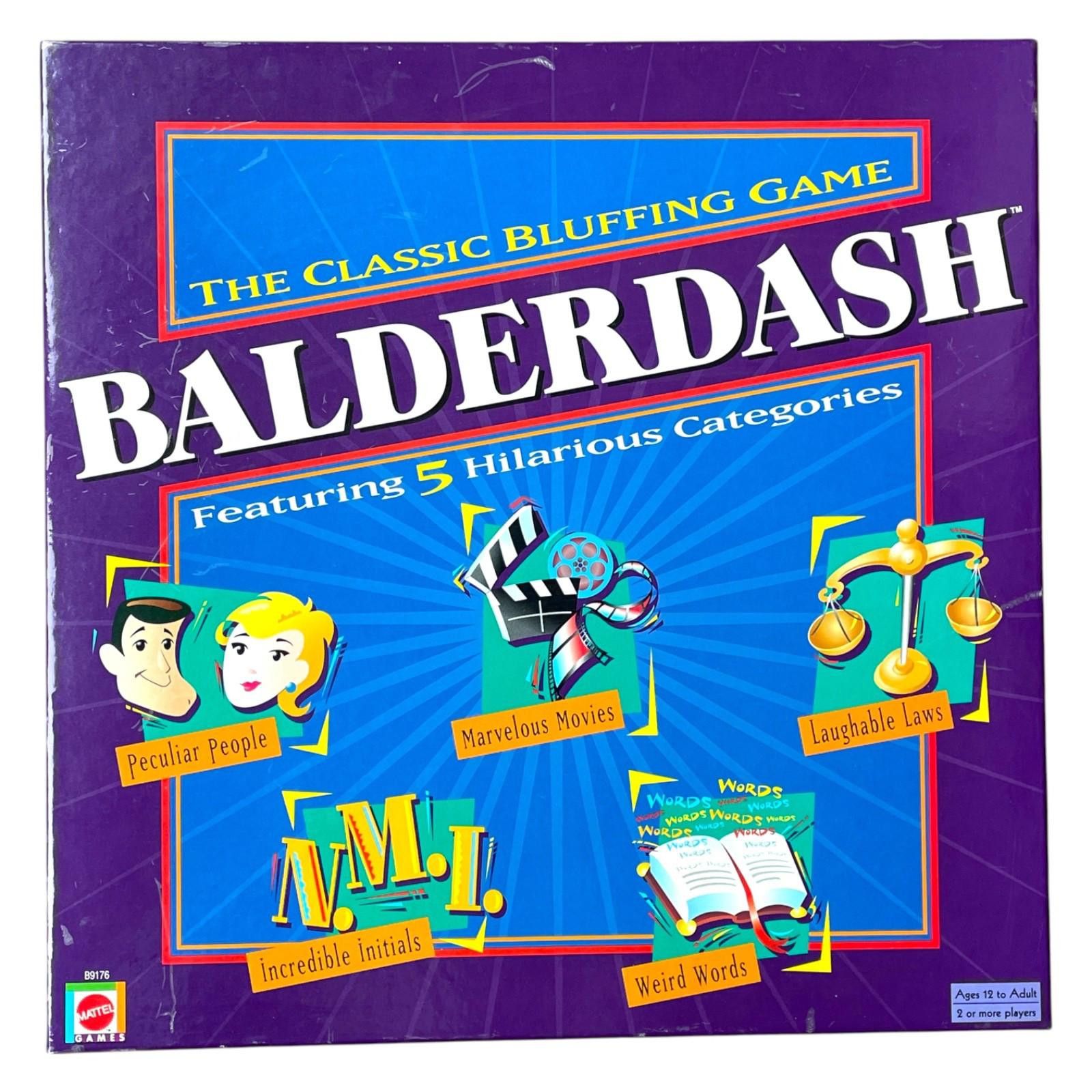 Other 2003 Balderdash Board Game New Open Box Mattel Size ONE SIZE - 1 Thumbnail