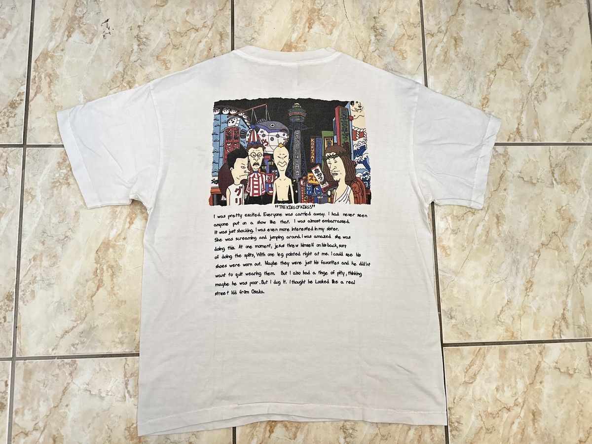 Saint Michael Saint Michael Vintage Tee “ Hell Fire “ Size US XL / EU 56 / 4 - 2 Thumbnail