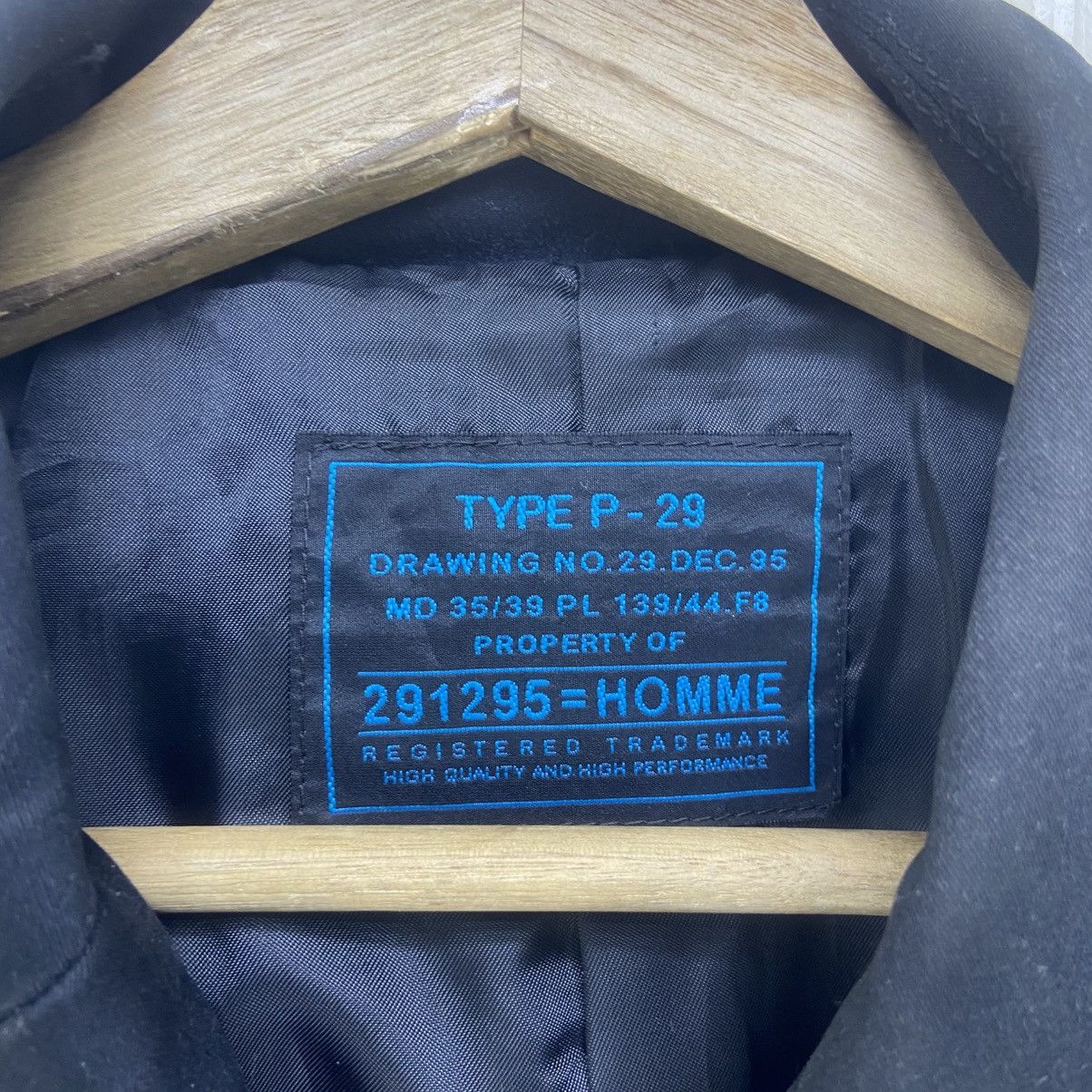 Japanese Brand 291295=Homme Type P-29 Double Breasted Military Style Coat Size US S / EU 44-46 / 1 - 15 Thumbnail
