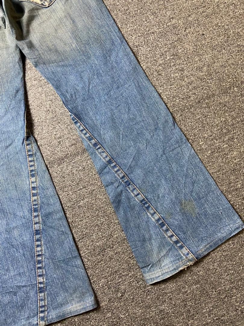 True Religion 🔥 Vintage TRUE RELIGION JOEY Stitched Jeans 🔥 (135) Size US 34 / EU 50 - 3 Thumbnail