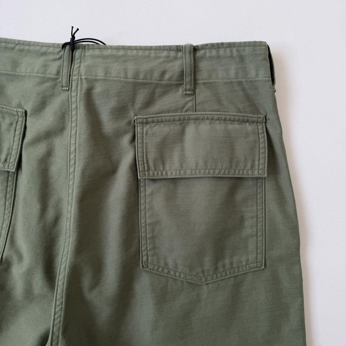 Auralee Washed Green ‘Bleached Baker Pants’ Size US 32 / EU 48 - 16 Thumbnail