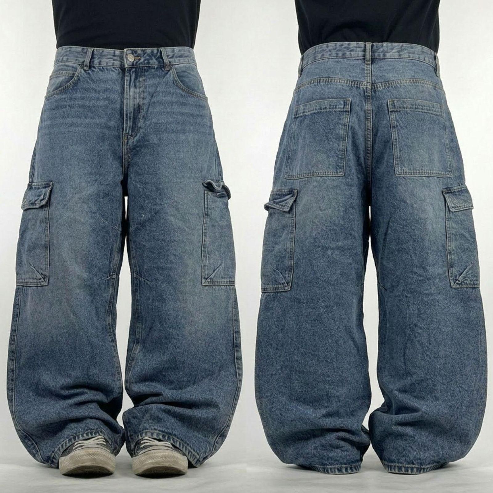 JNCO × Tripp NYC × Vintage Rare Vintage Y2K KIKWEAR Super baggy
