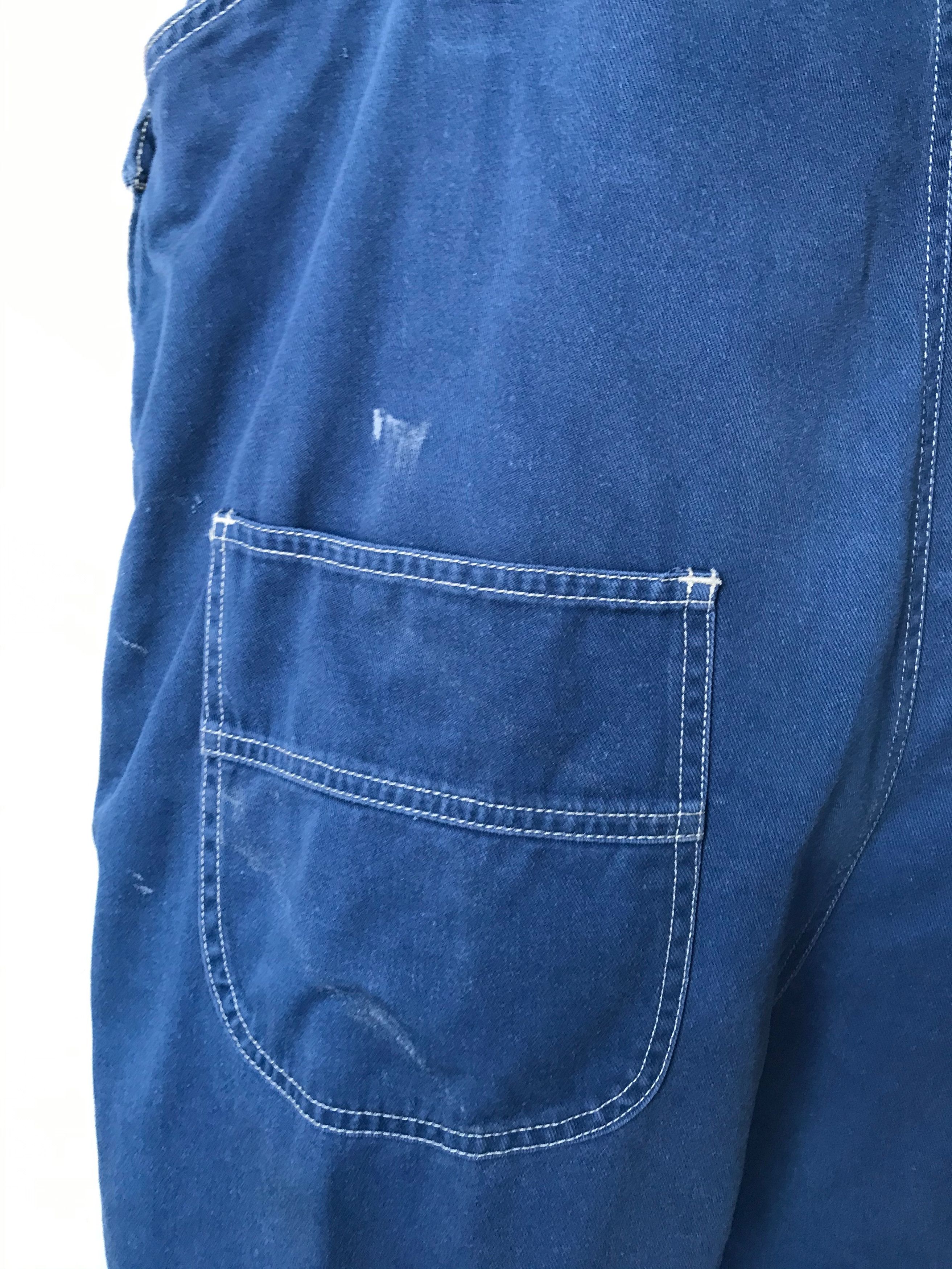 Adidas RARE Vintage Adidas Overall Denim Trefoil Size US 32 / EU 48 - 9 Thumbnail