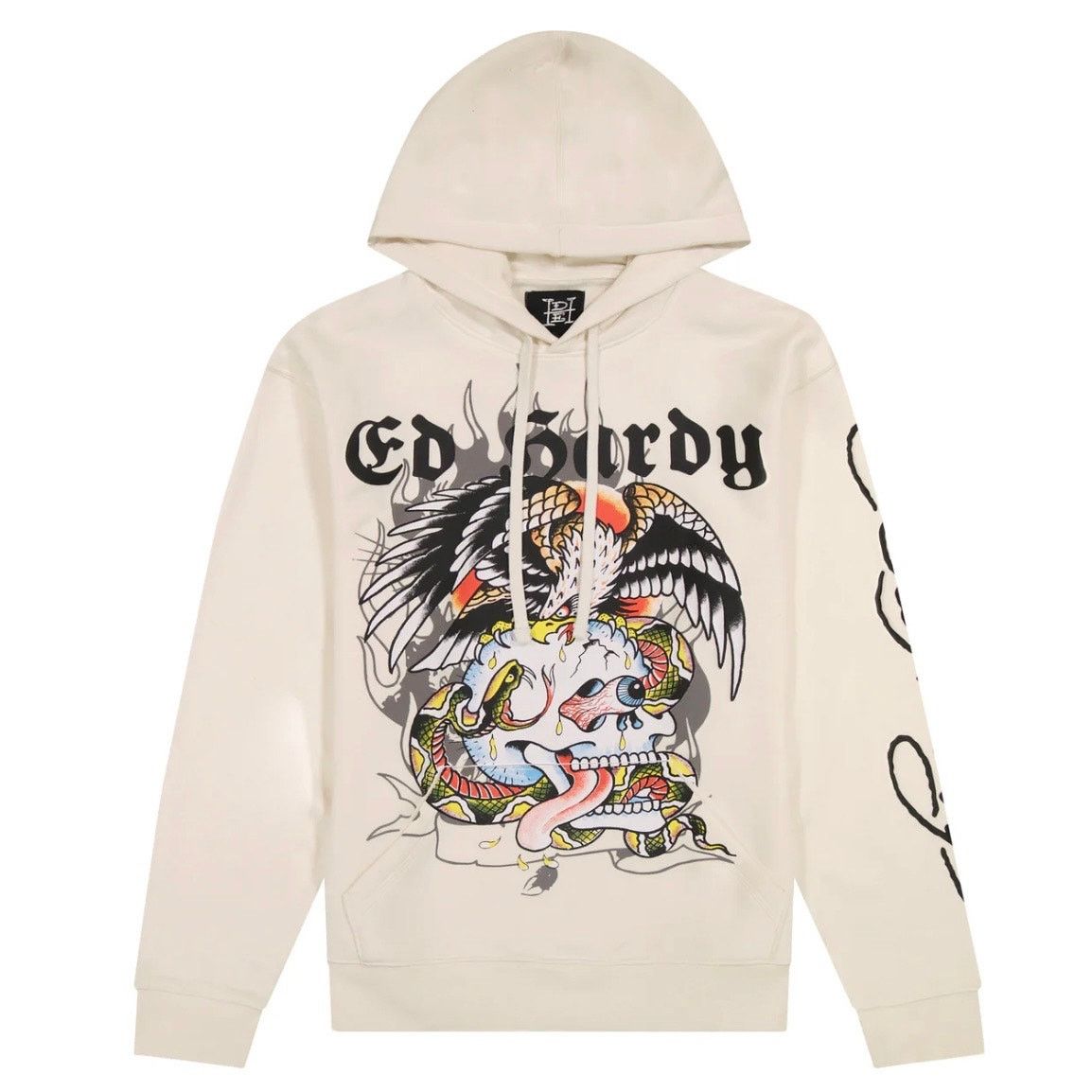 Ed Hardy Ed Hardy Battle Skull Hoodie Size US XXL / EU 58 / 5 - 1 Thumbnail