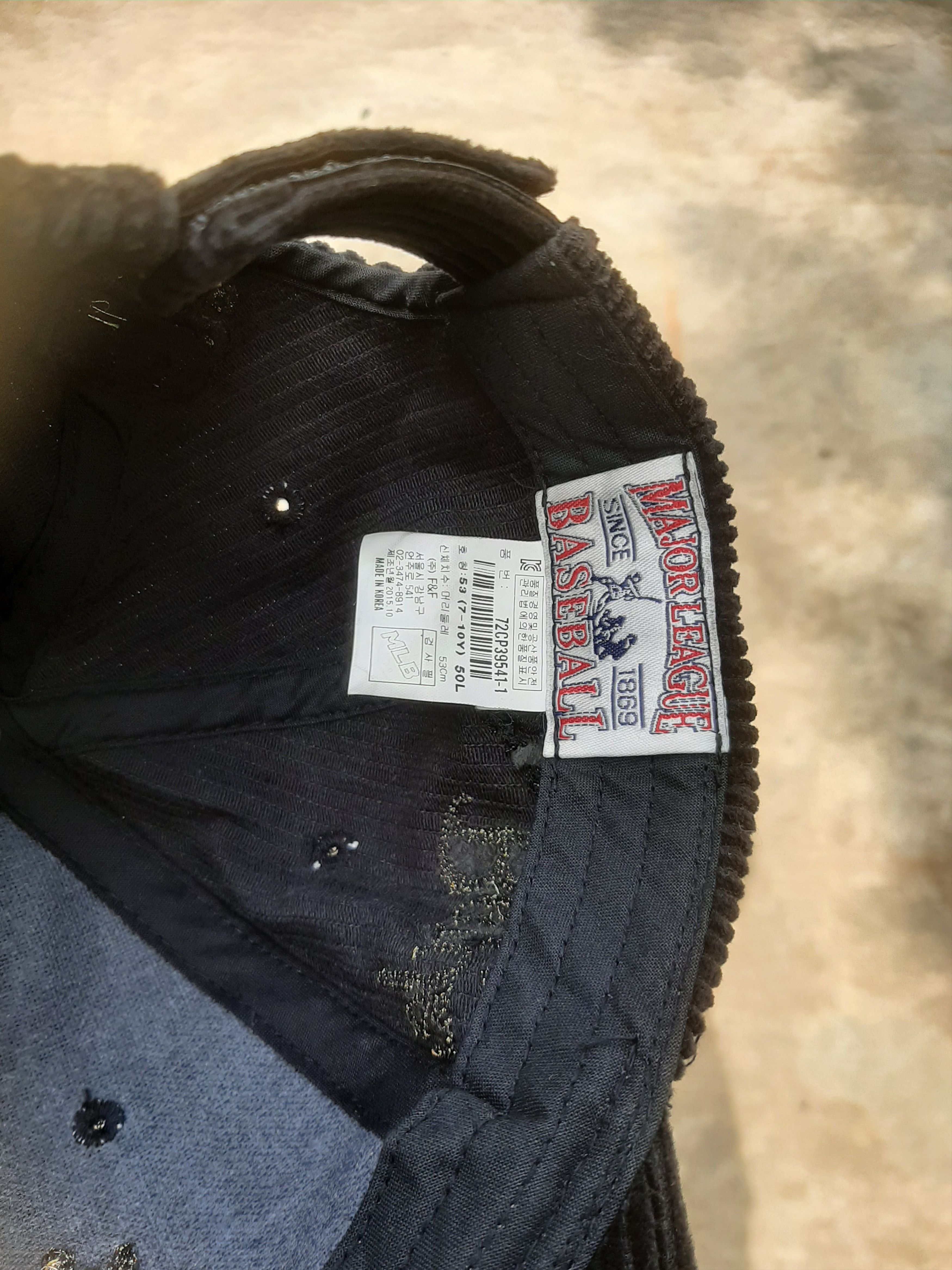 New York Yankees Vintage Very Rare Yankees Corduroy Bark In The Park Hats Size 26 - 5 Thumbnail
