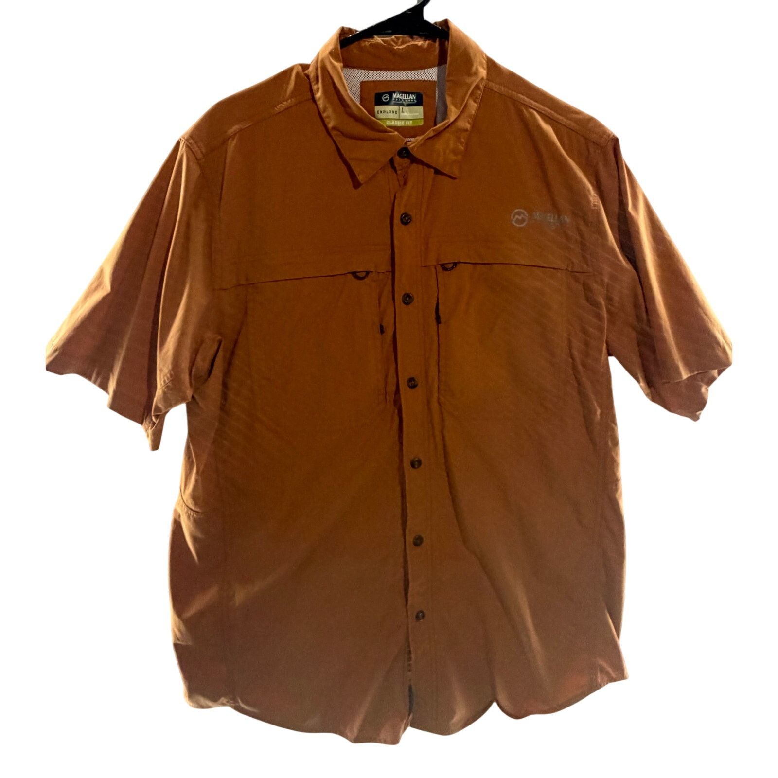 Other MAGELLAN OUTDOORS PRO Fishing Hiking button up Sz L Shirt Size US L / EU 52-54 / 3 - 1 Thumbnail