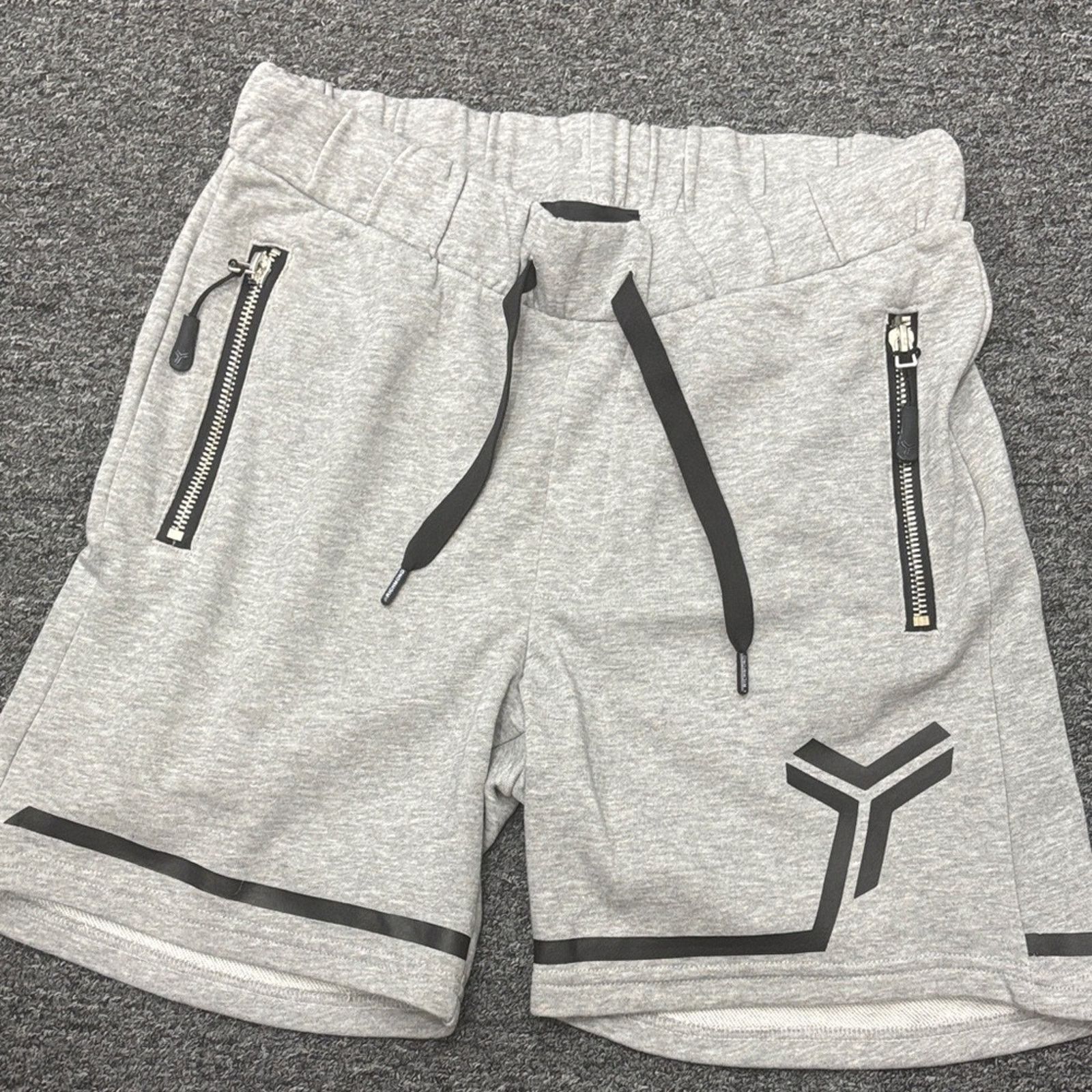 John Richmond NWT John Richmond Light Gray Athletic Shorts Black Size XL Size US 42 / EU 58 - 1 Thumbnail