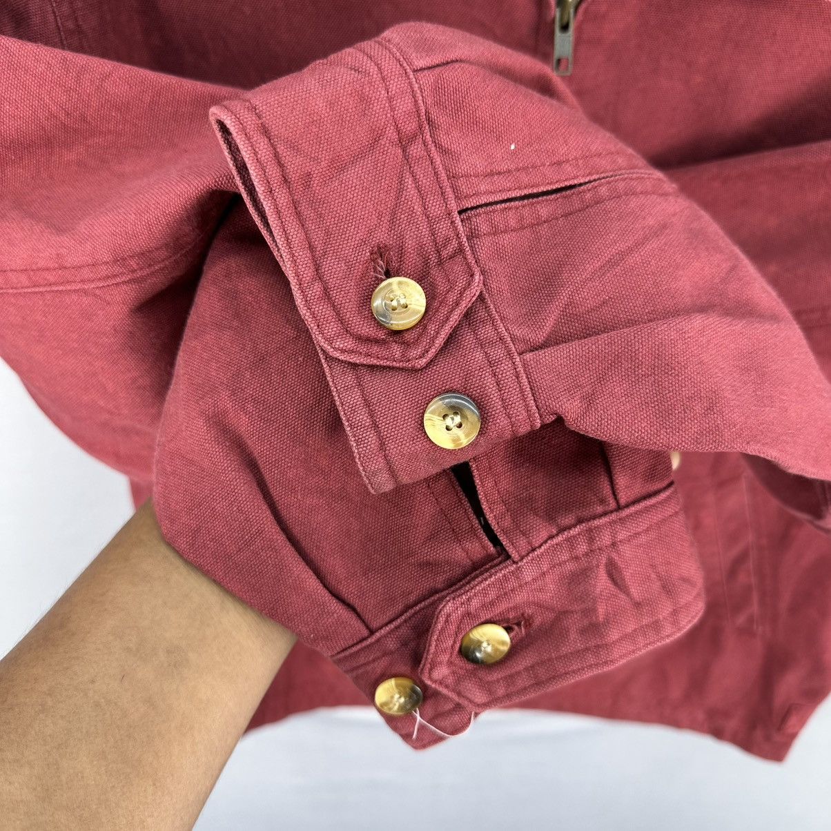 Uniqlo Vintage 90's Uniqlo Original Cotton Canvas Detroit Jacket Size US M / EU 48-50 / 2 - 12 Thumbnail