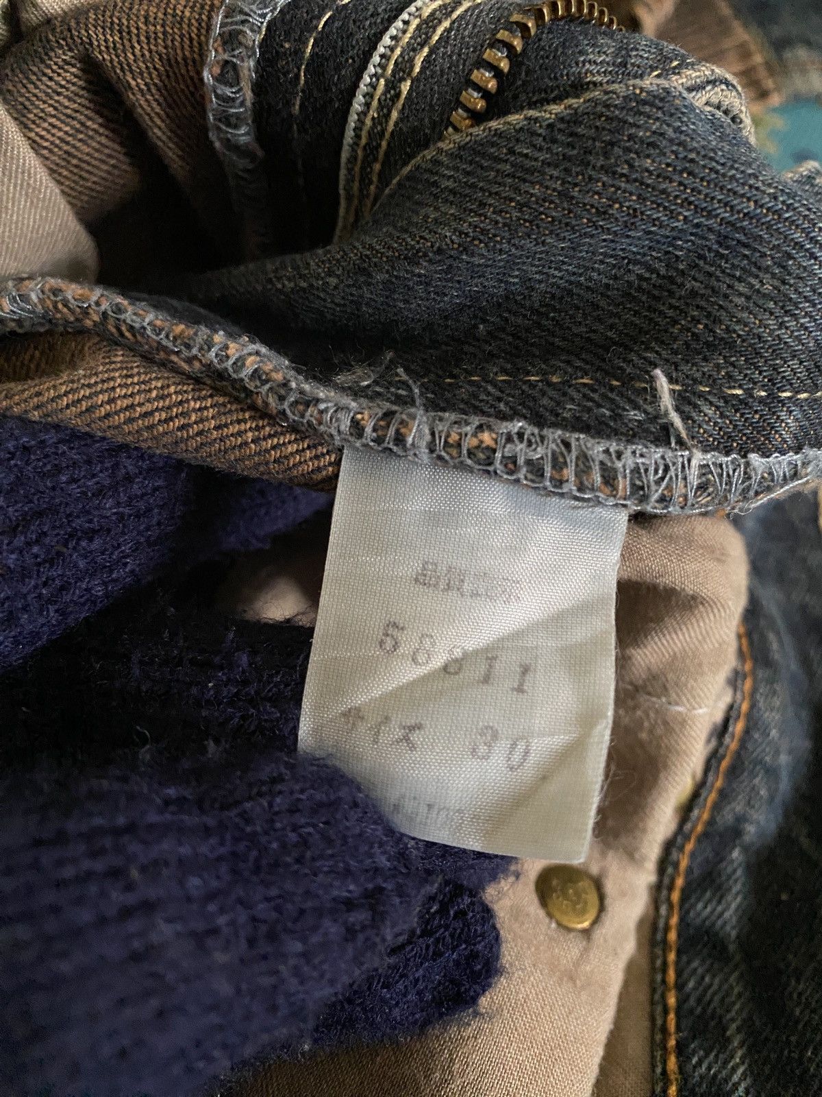 If Six Was Nine Japanese Brand Super Flare Hagi Design Jeans Size US 28 / EU 44 - 15 Thumbnail