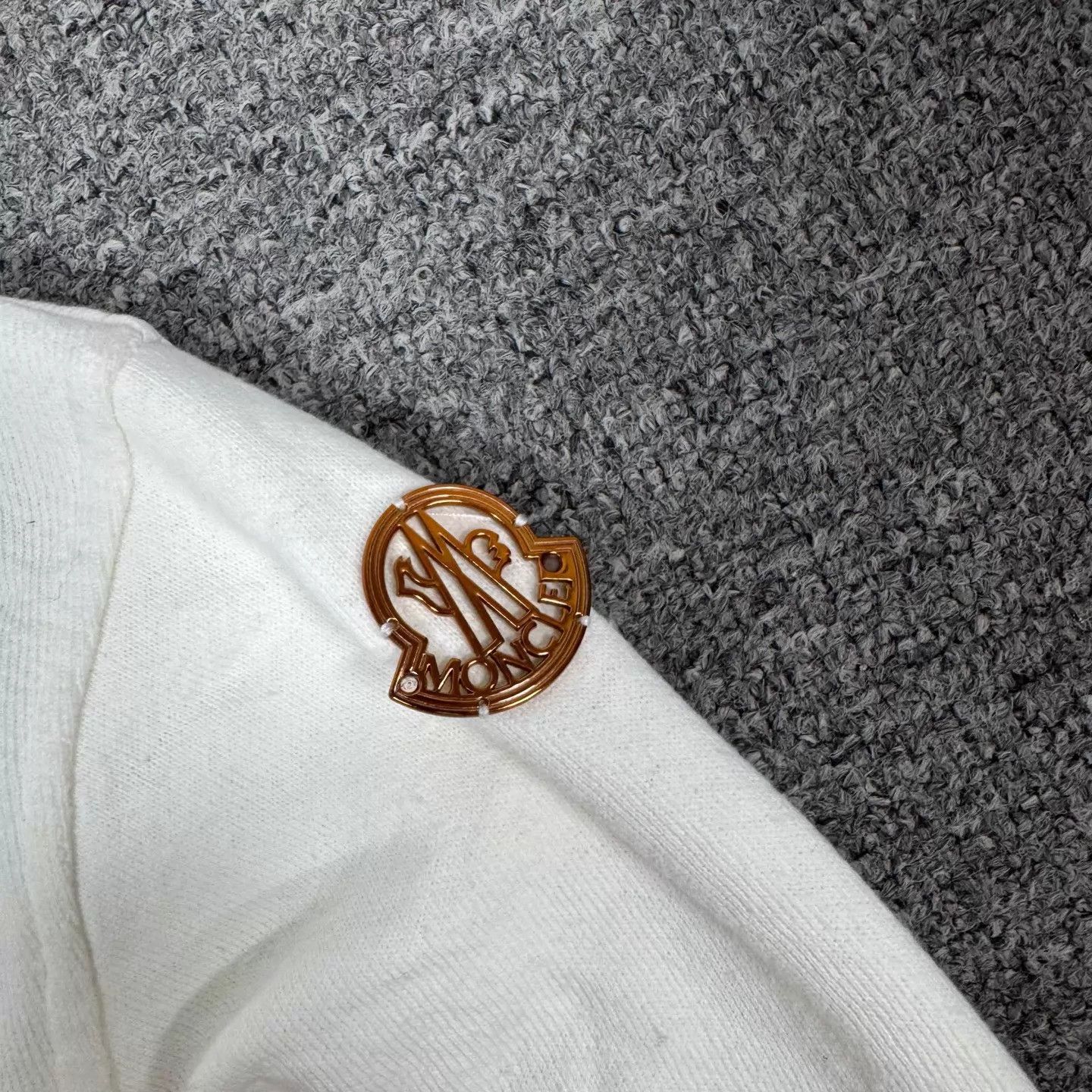 Moncler Moncler x Palm Angels white graffiti print hoodie L 99 new Size US L / EU 52-54 / 3 - 6 Thumbnail