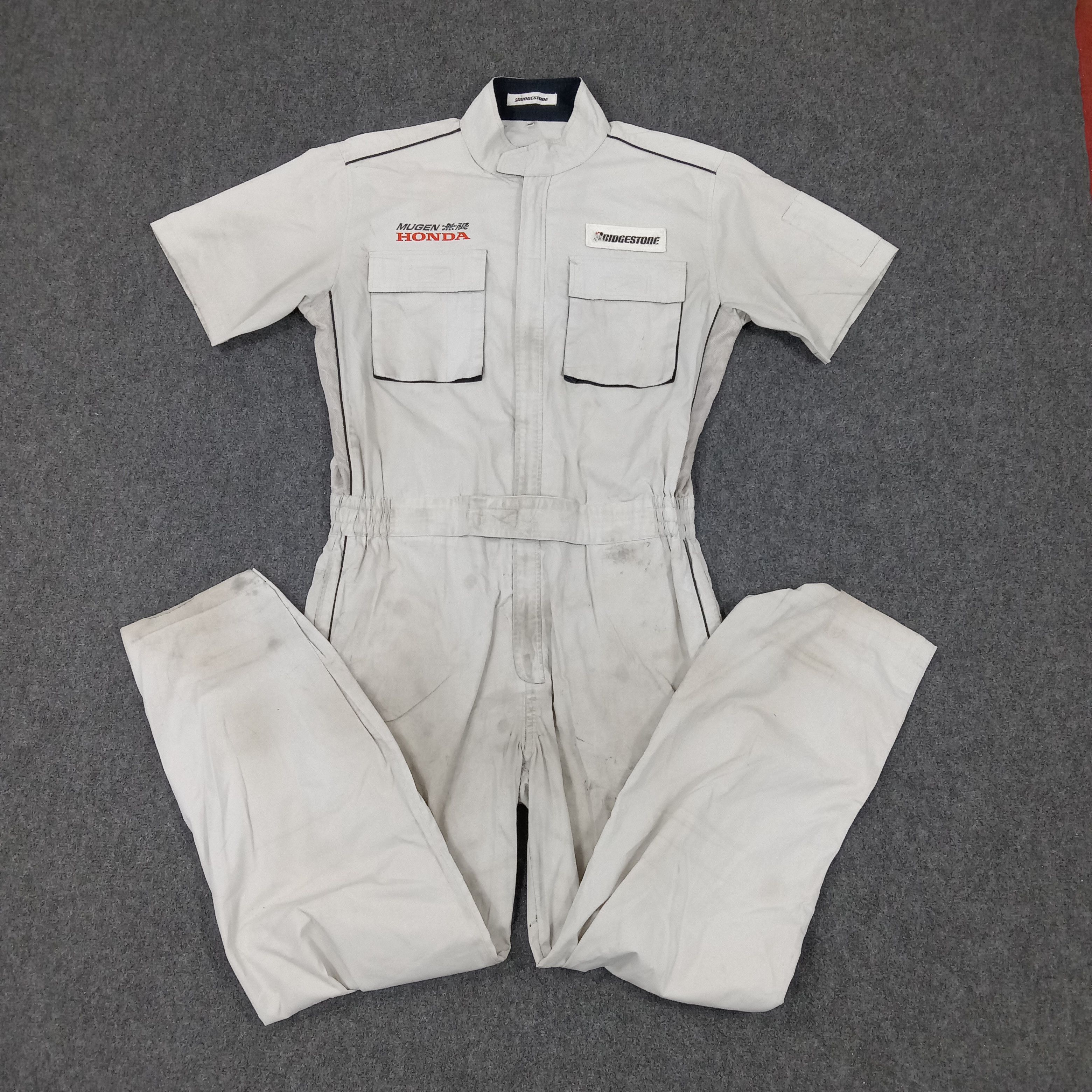 Japanese Brand × Vintage Bridgestone Mugen Honda Japan Racing Team Custom Art Jacket Size US L / EU 52-54 / 3 - 7 Thumbnail
