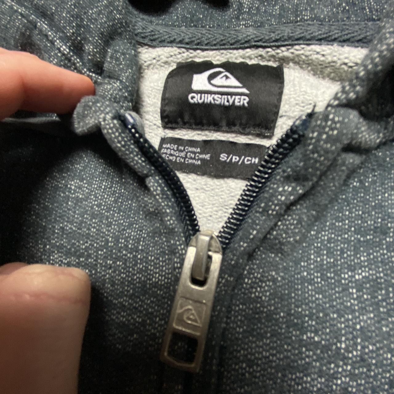 Quiksilver 00s Quiksilver Hoodie Grey S Size US S / EU 44-46 / 1 - 3 Thumbnail