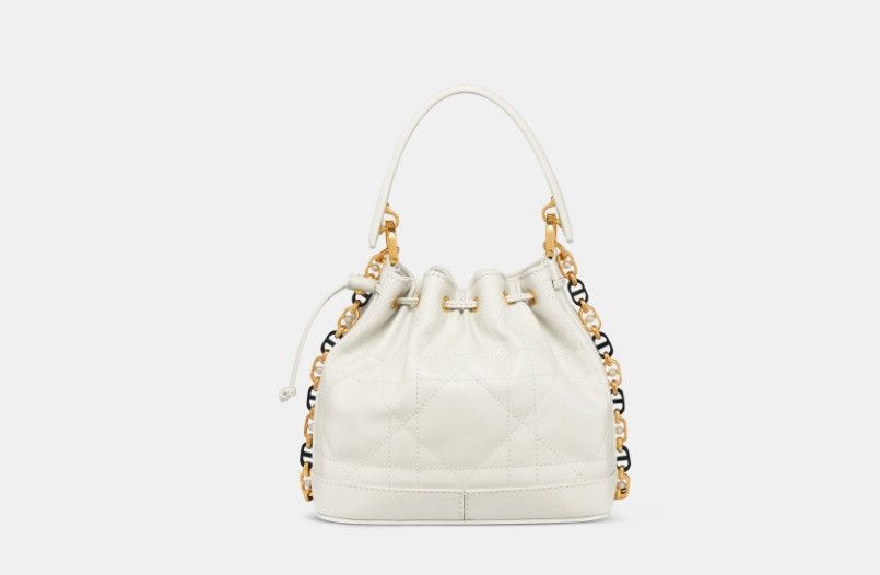 Dior o1w1db10225 Size: OS / M2780UN Jolie Bucket Bag in White Size ONE SIZE - 5 Thumbnail