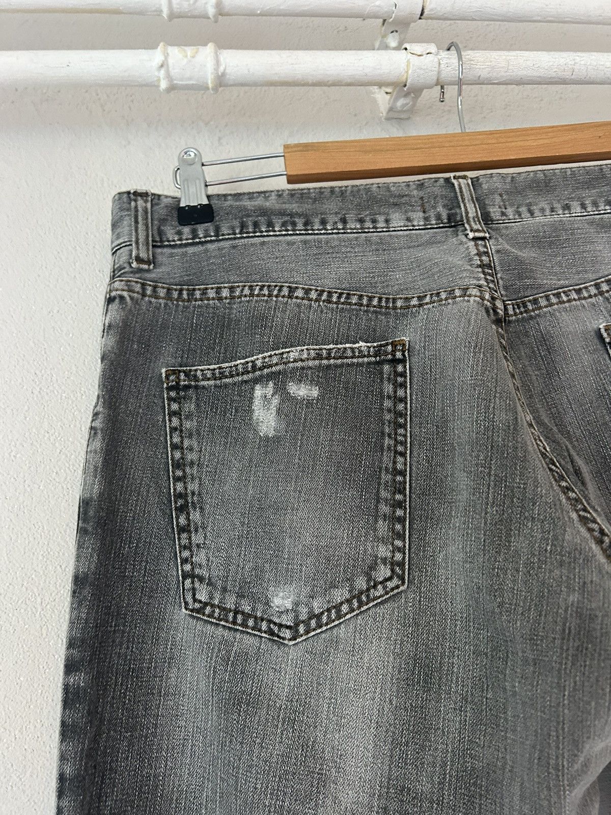 Dolce & Gabbana Grey Distressed Jeans Size US 36 / EU 52 - 11 Thumbnail