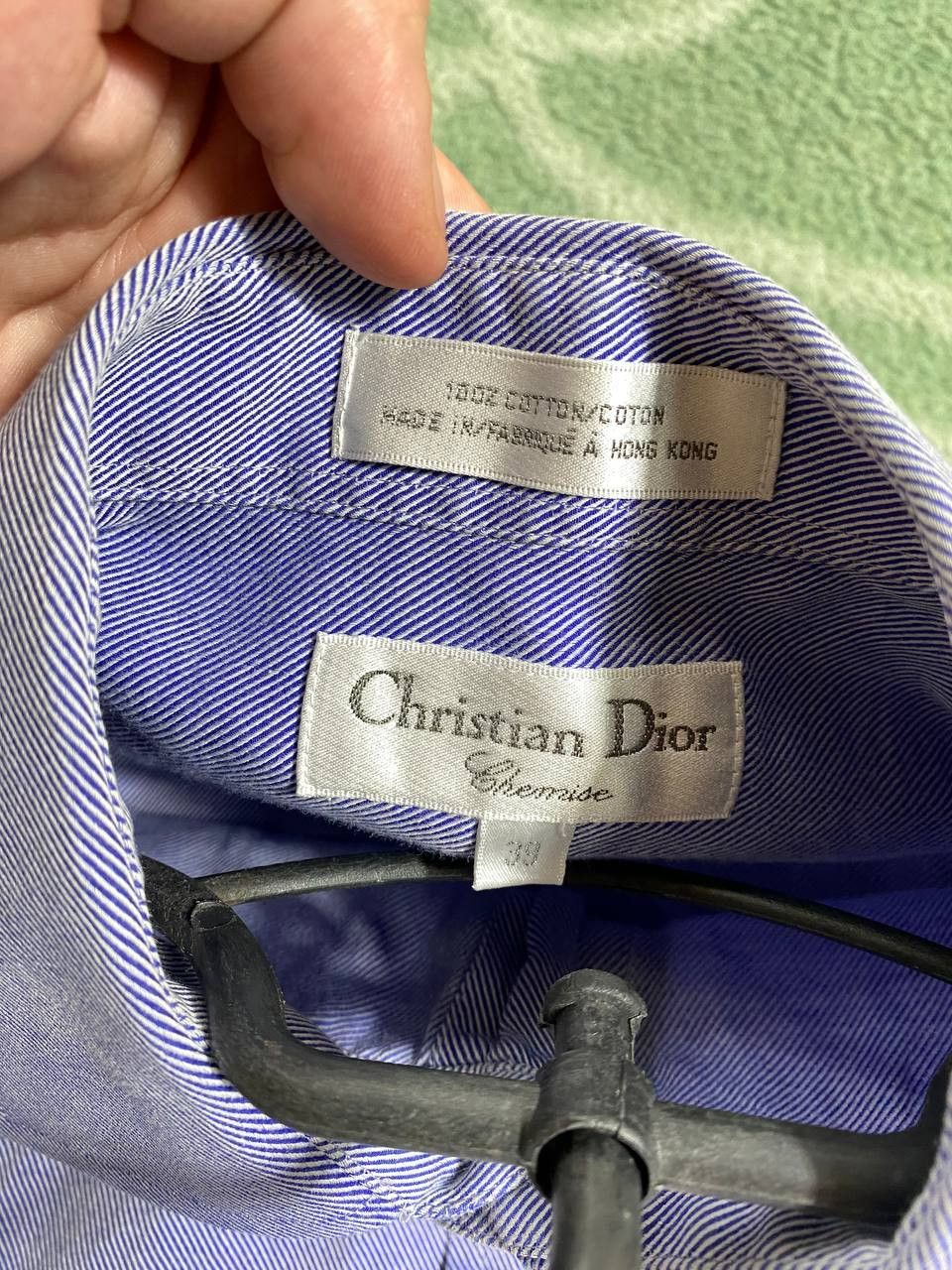 Christian Dior Monsieur Vintage Christian Dior Monsieur Dress Shirt Size US M / EU 48-50 / 2 - 2 Thumbnail