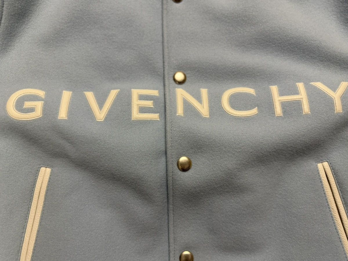 Givenchy Sky Blue Varsity Bomber NEW WITH TAGS Size US XL / EU 56 / 4 - 8 Thumbnail